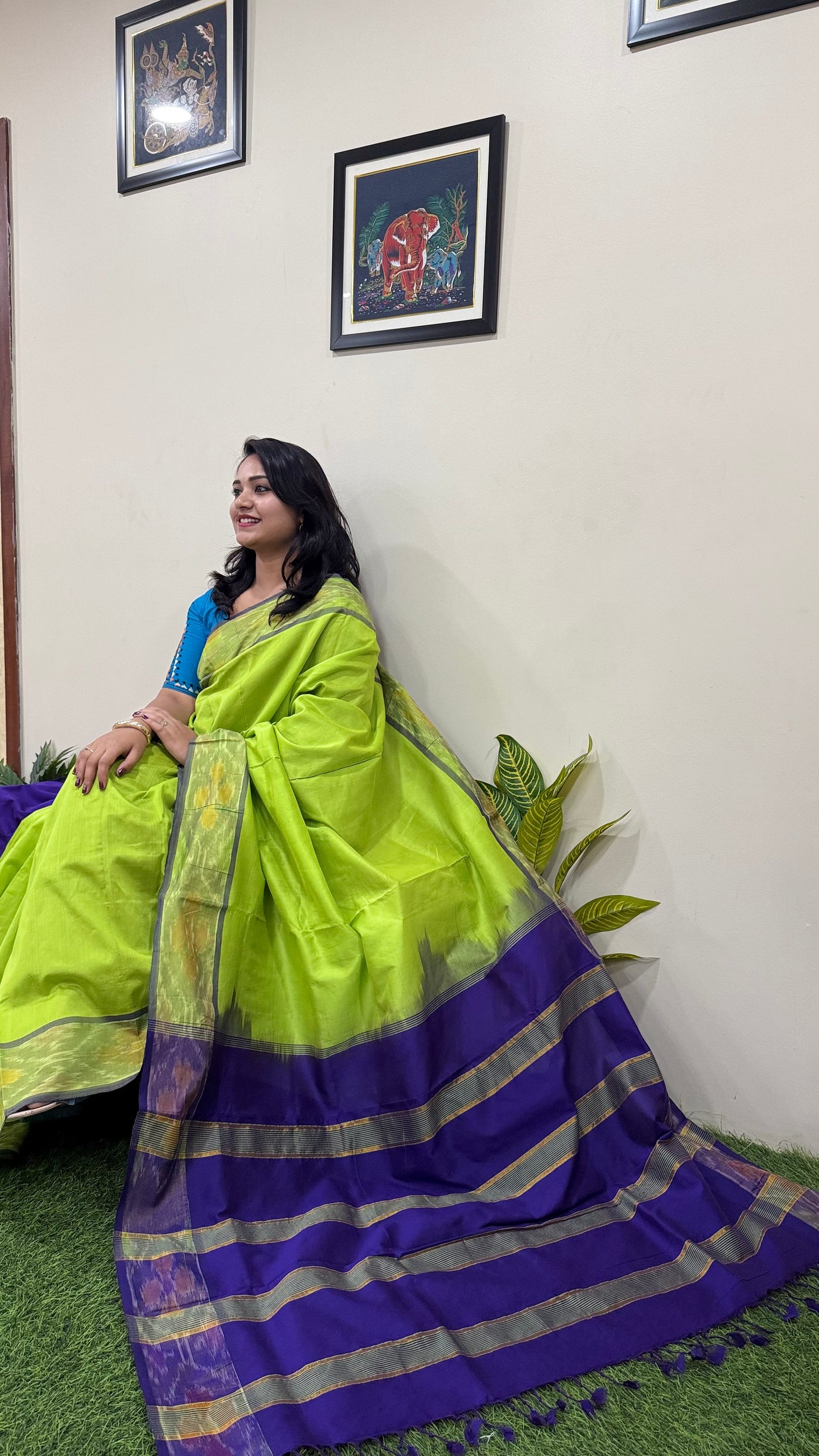 Highly Demanded Eye-Catching Venkatagiri Silk Cotton Sarees