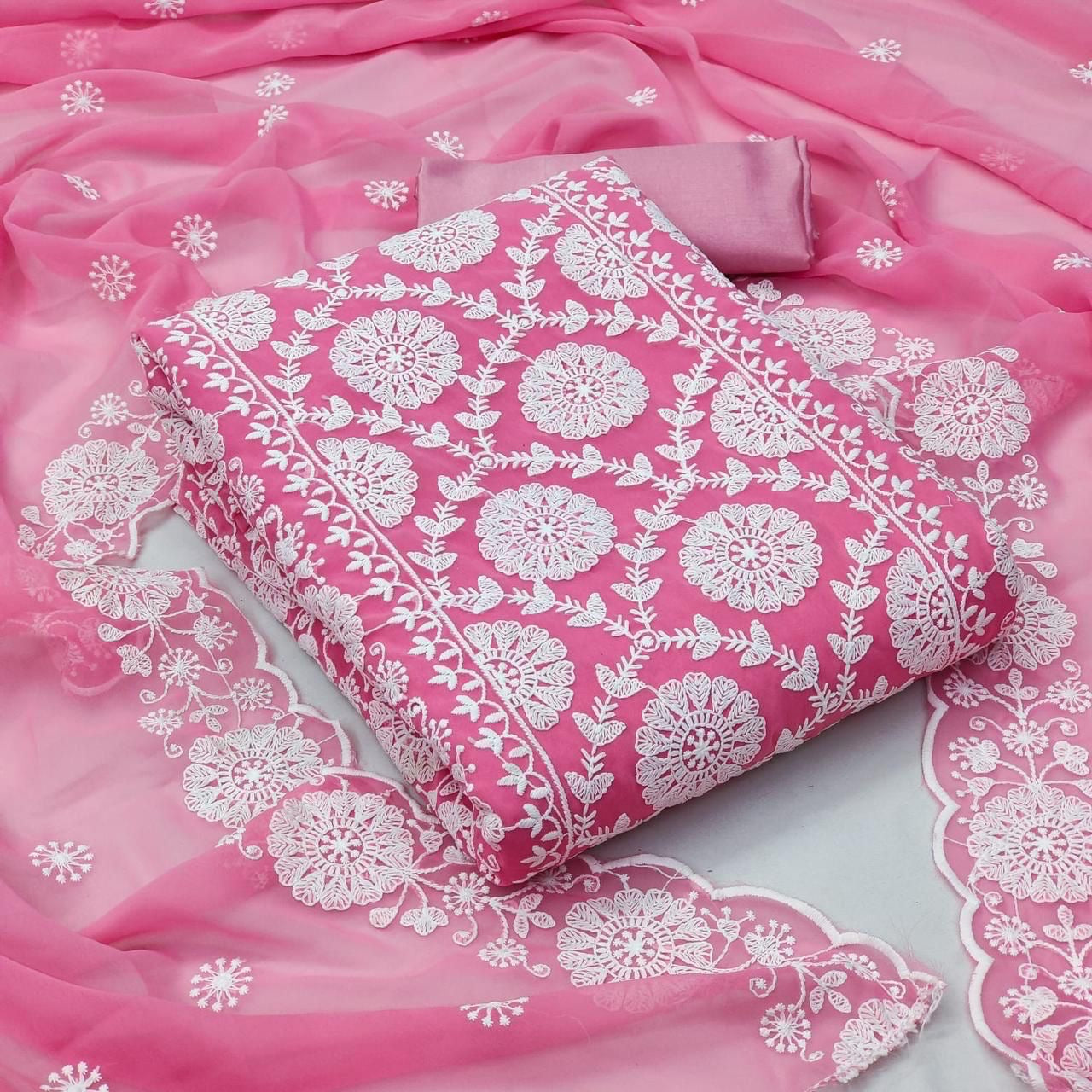 Georgette Unstitched Dress Material