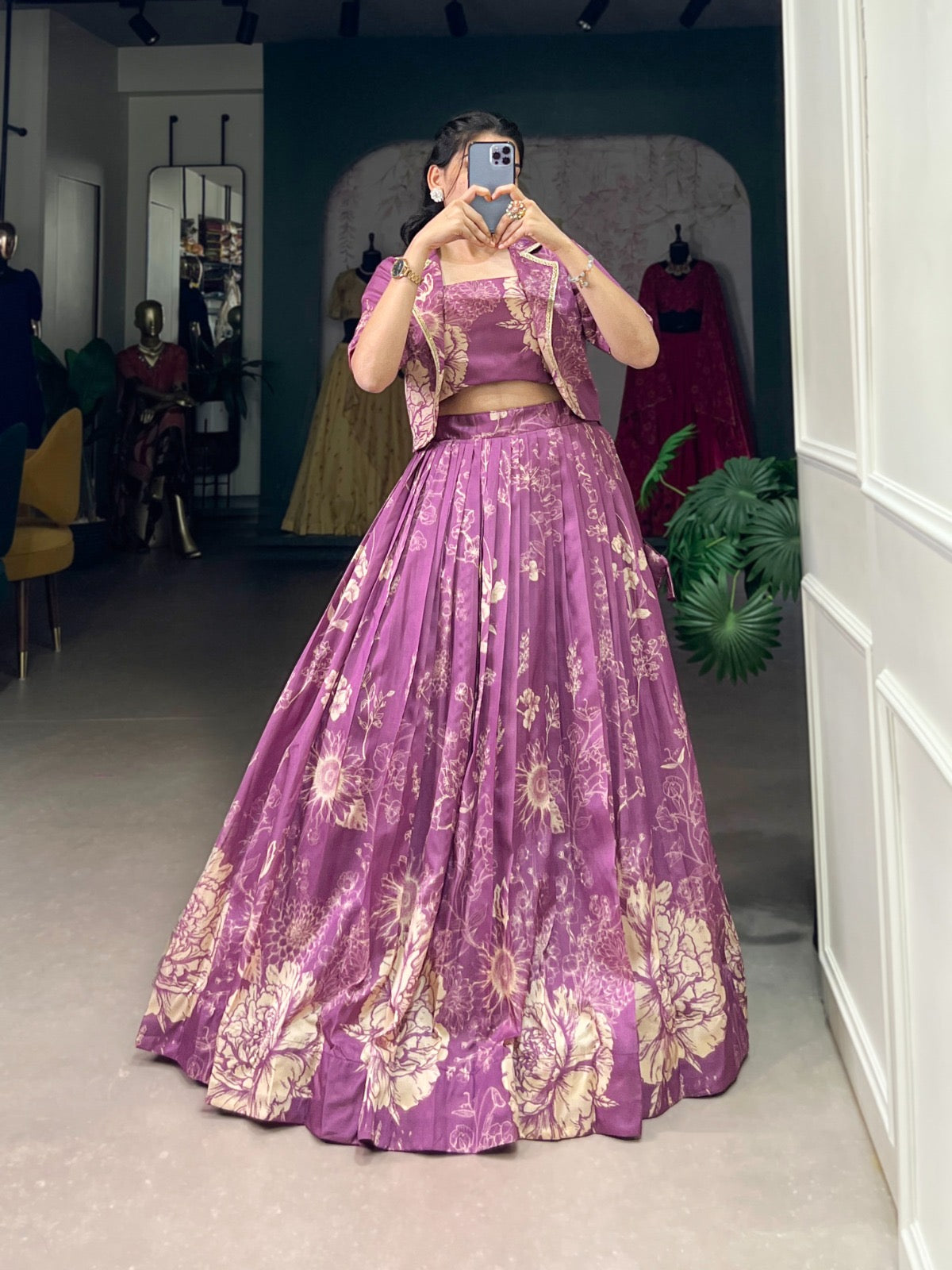 Tussar Silk blooming with charm