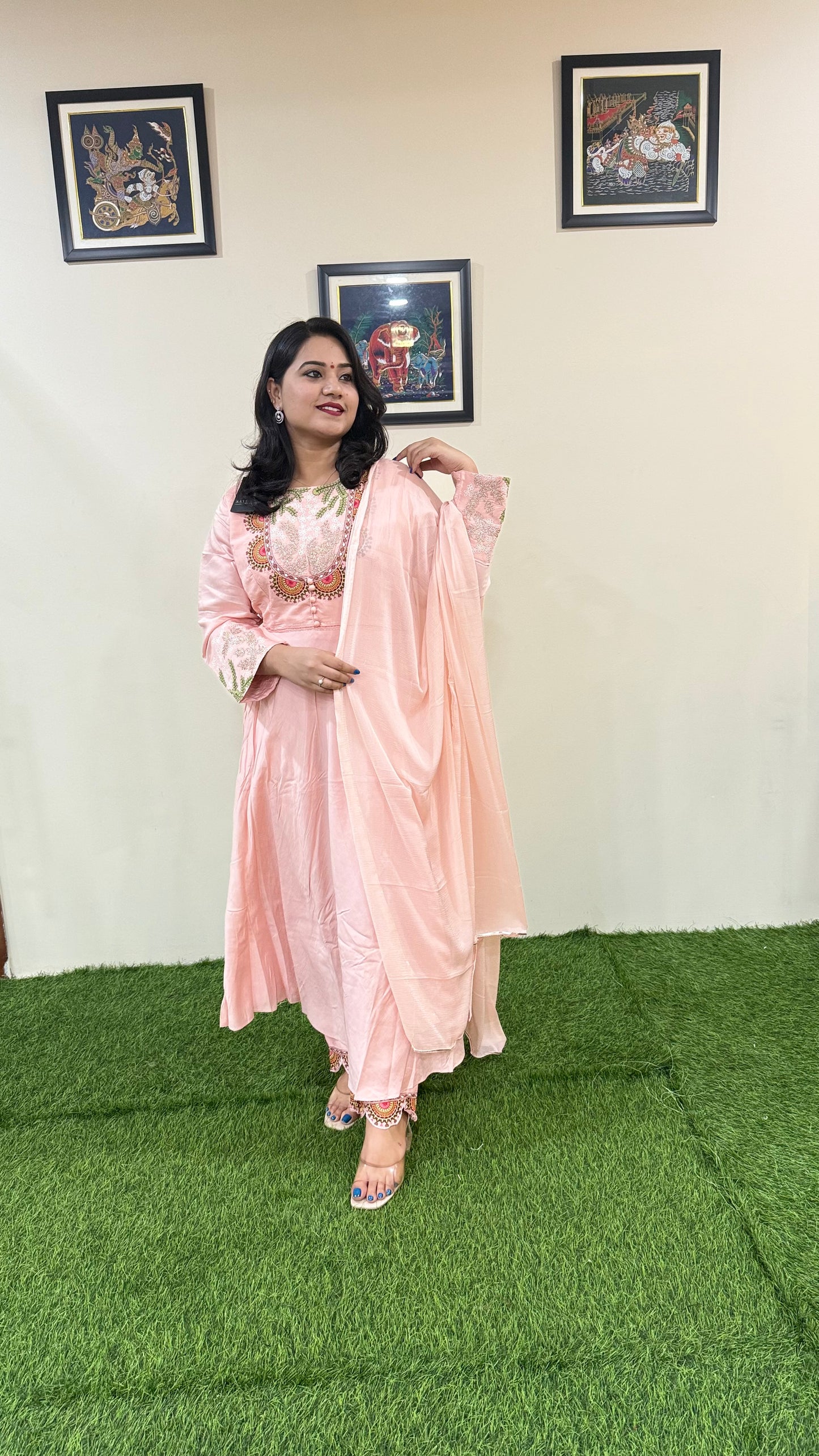 DESIGNER COLLECTION: GHAZAL Pure Real Silk