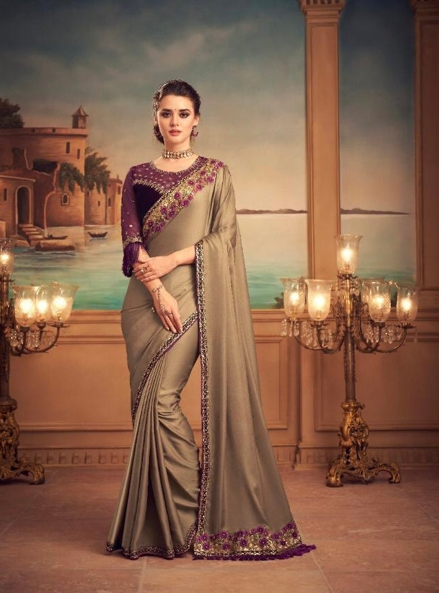 fancy fabric saree with premium craftsmanship – elegant ethnic wear for special occasions