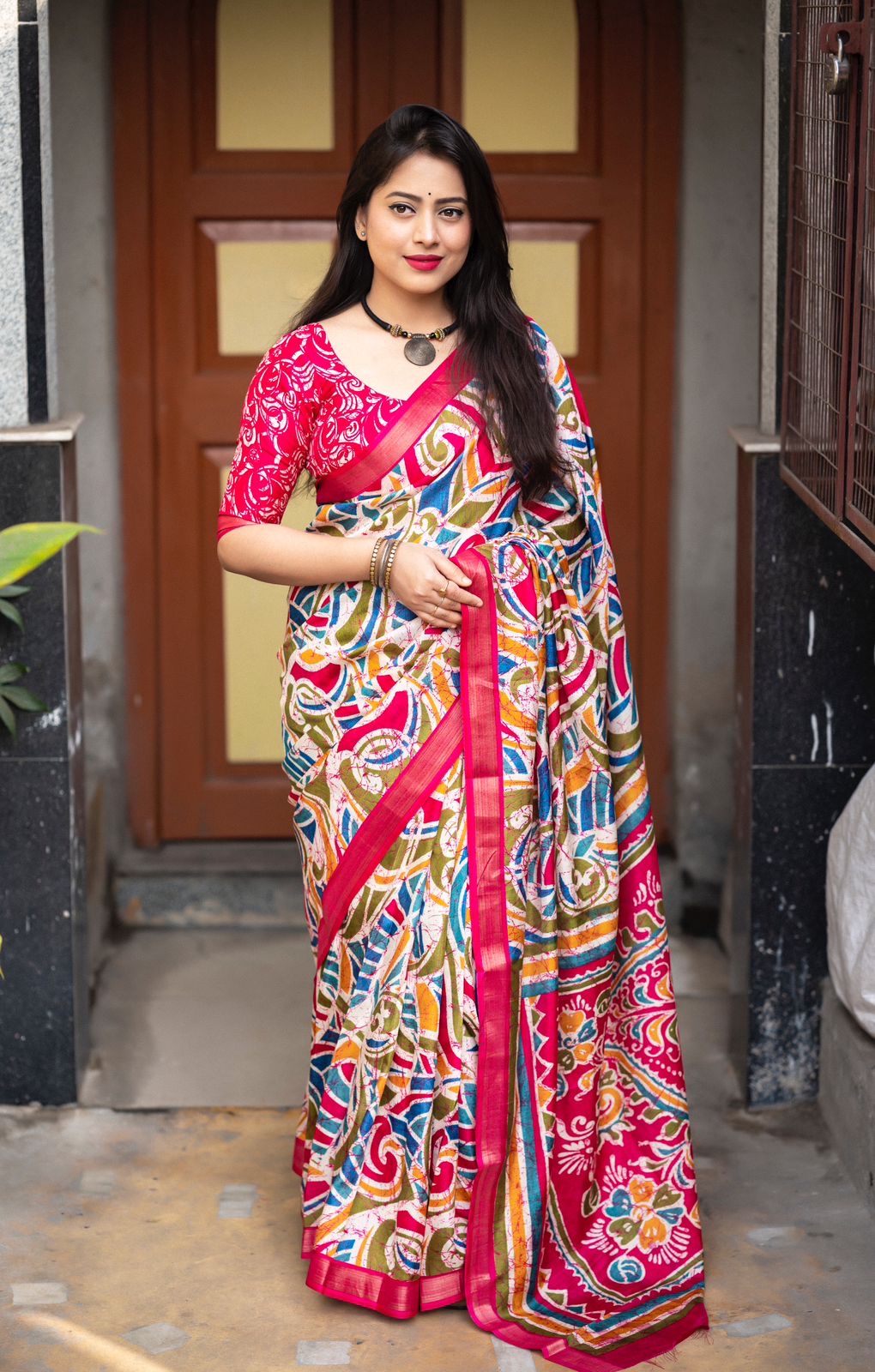 Cotton Crape Sarees