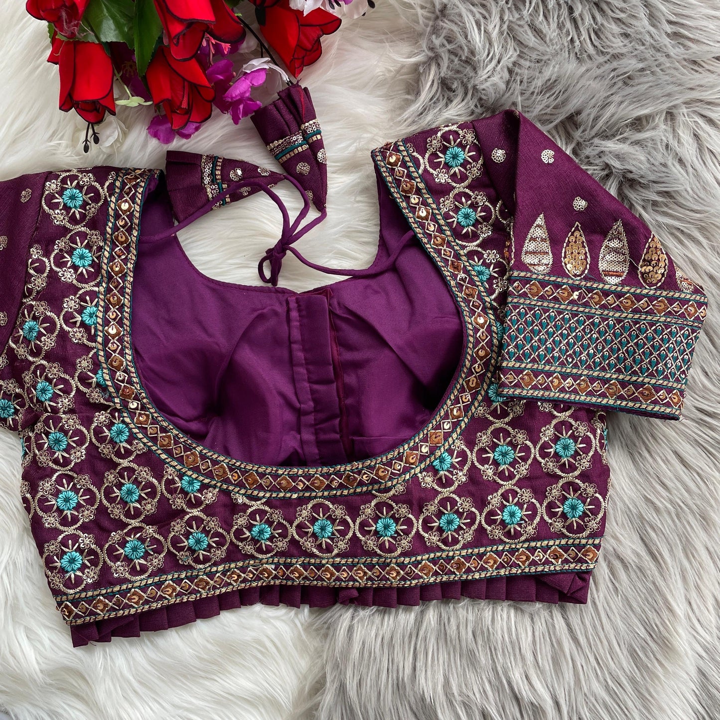 BRIDAL SPECIAL: Heavy Bridal Wedding Blouse