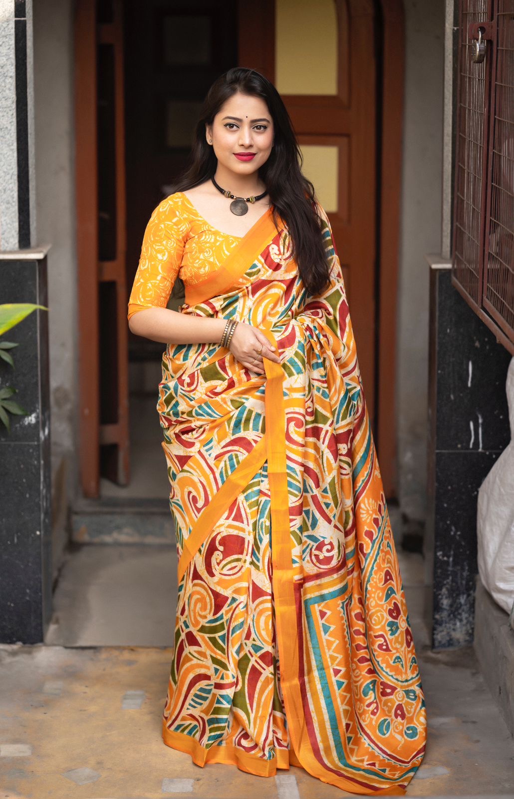 Cotton Crape Sarees