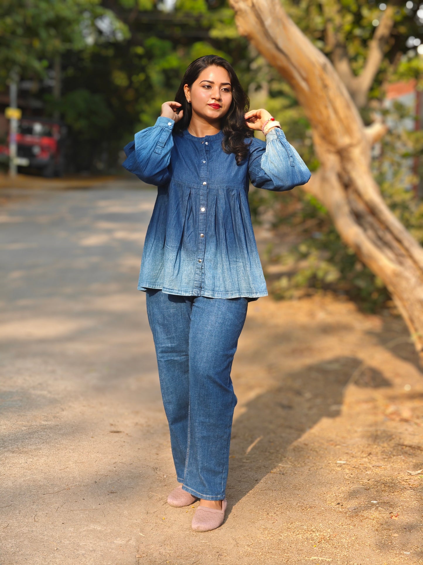 Classic Denim Short Top 40-78