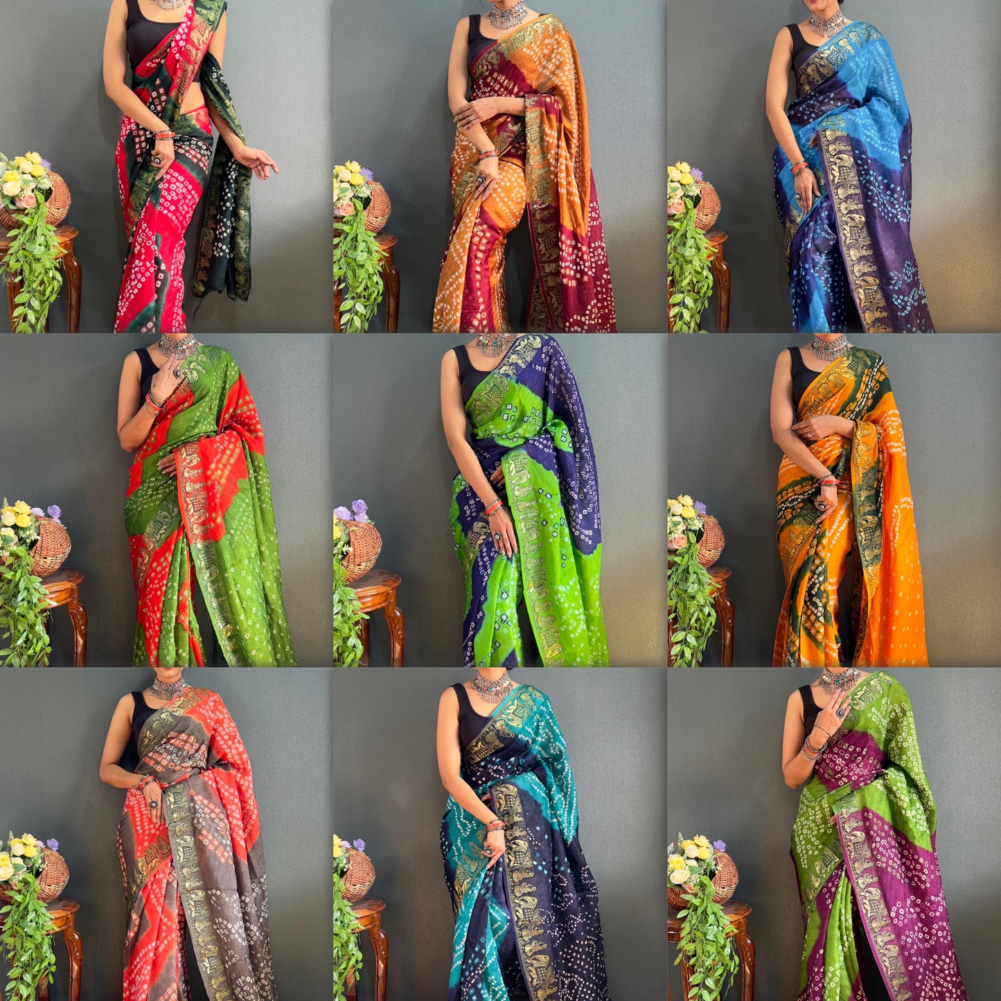 Exquisite Elegance - New Bandhani Saree
