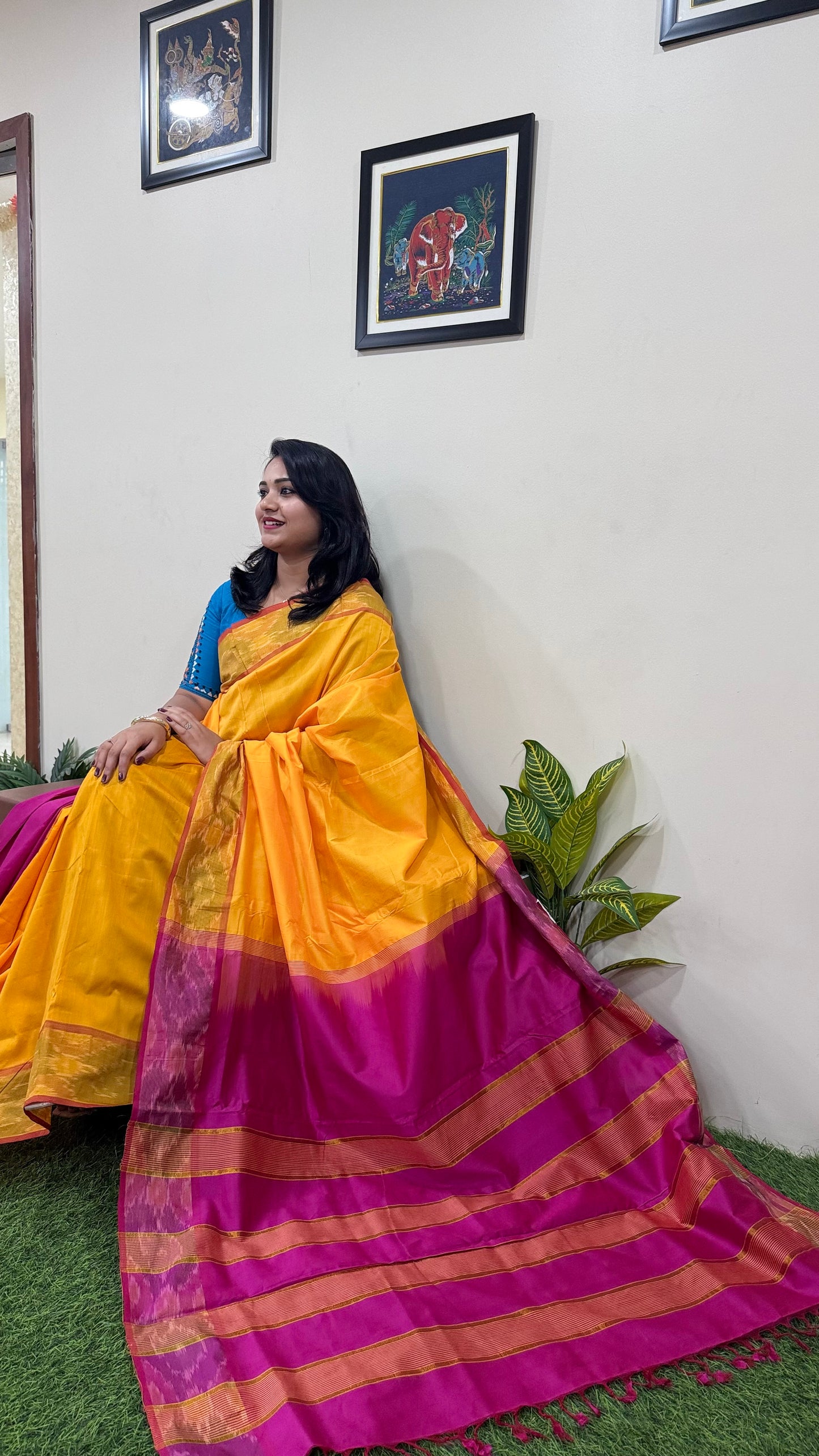 Highly Demanded Eye-Catching Venkatagiri Silk Cotton Sarees