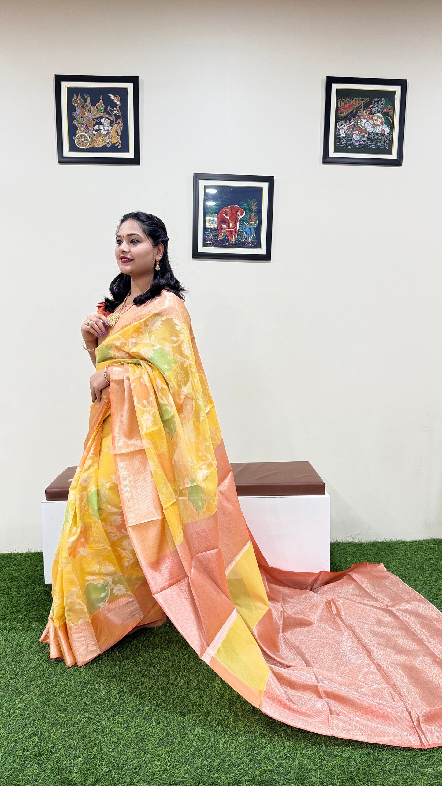 Banarasi Alfi Rangkat Silk – The Epitome of Elegance