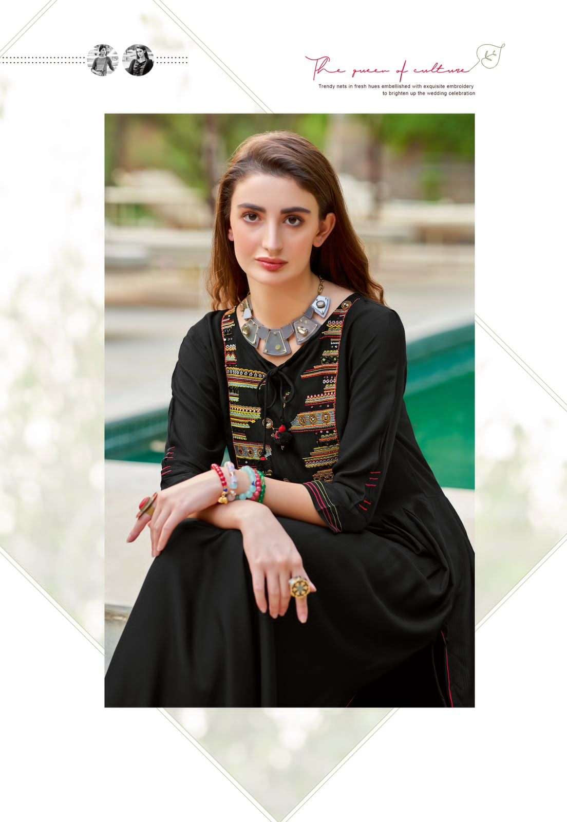 Mulberry Elegance Luxury Kurtis