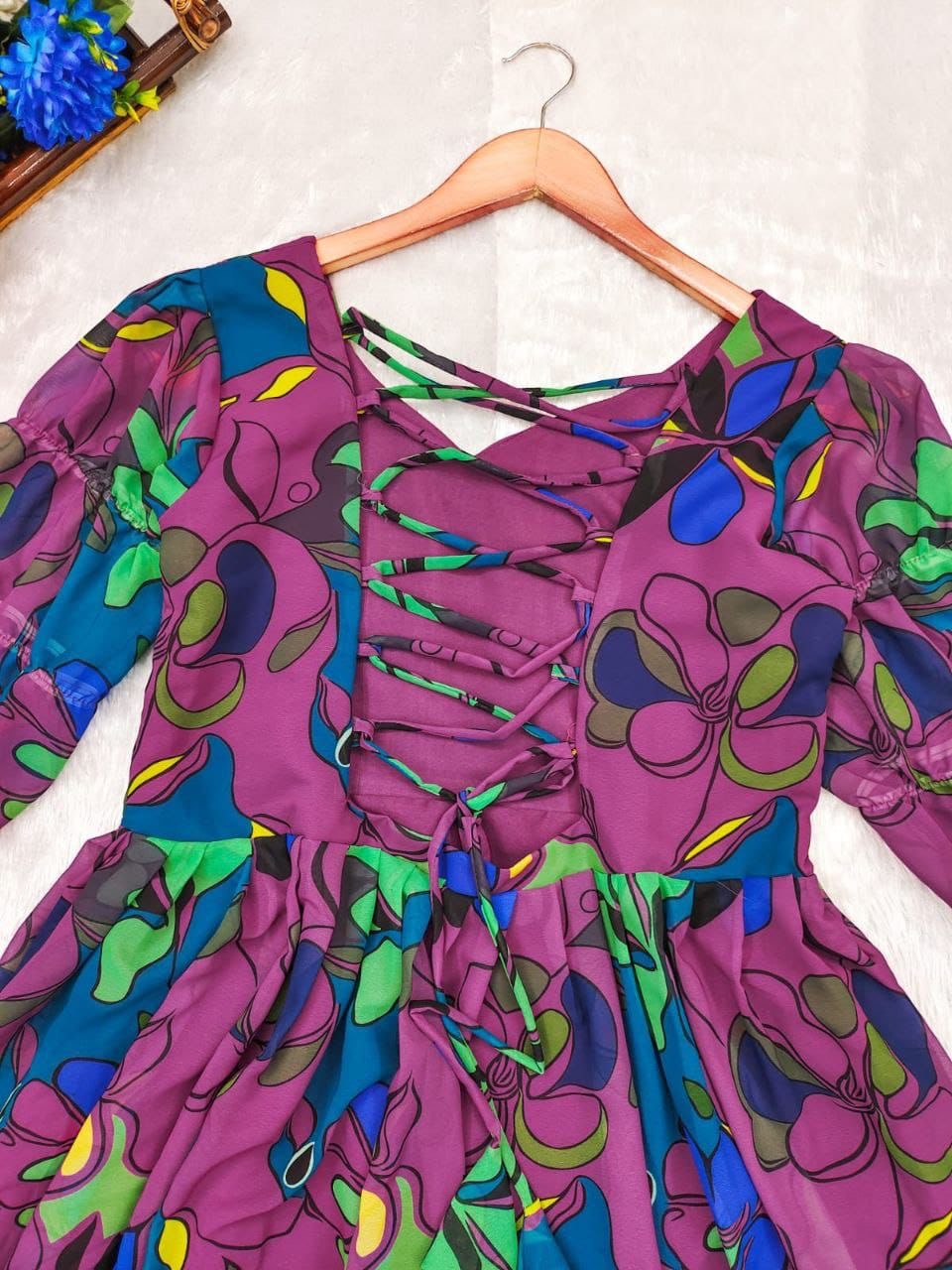 Floral Georgette Maxis on Sale