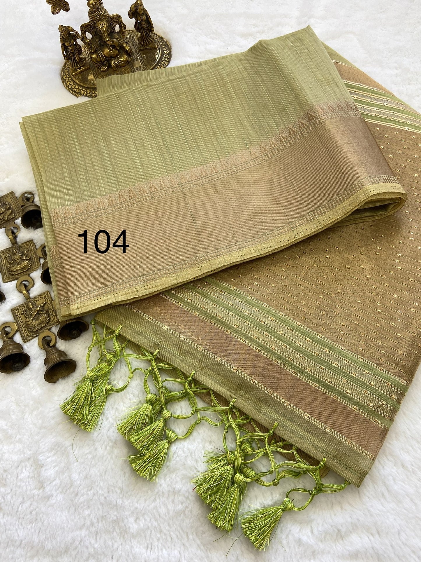 Gleaming Elegance Soft Banarasi Tissue Silk