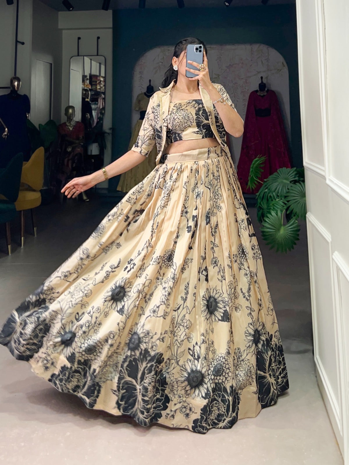 Tussar Silk blooming with charm