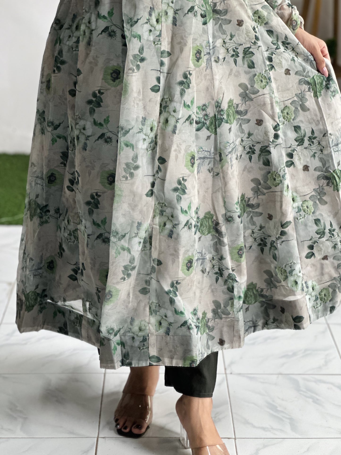 New Organza Suit Set
