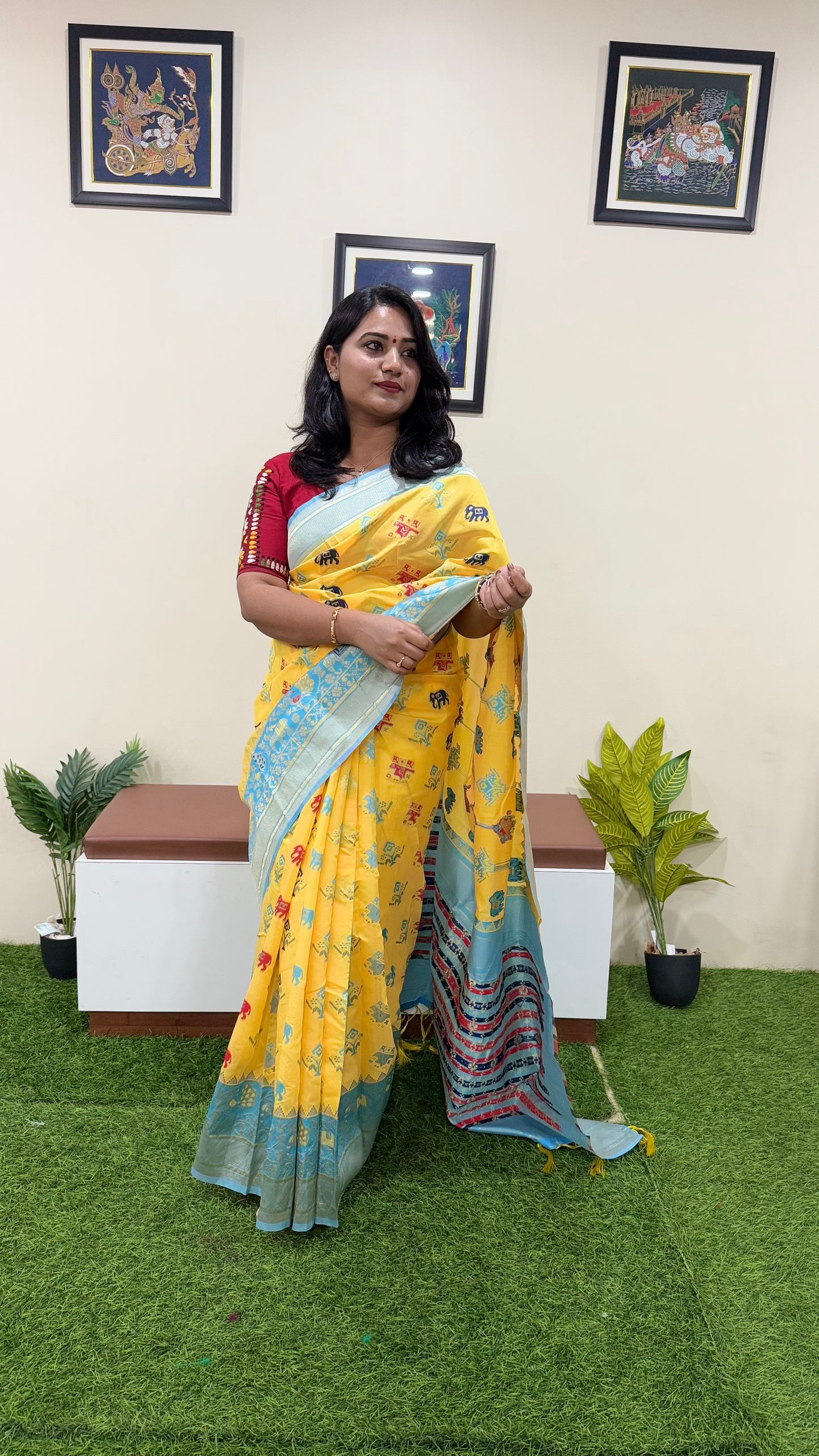 Banarasi cotton Silk Code : 297