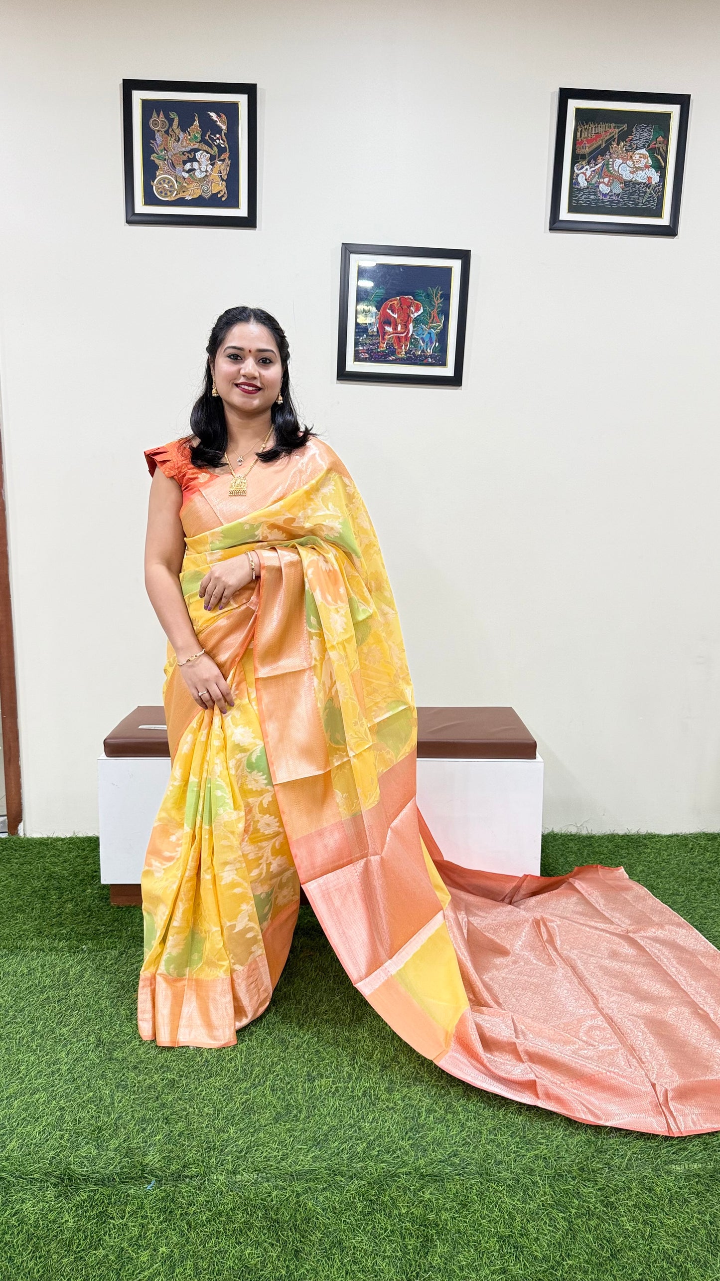 Banarasi Alfi Rangkat Silk – The Epitome of Elegance