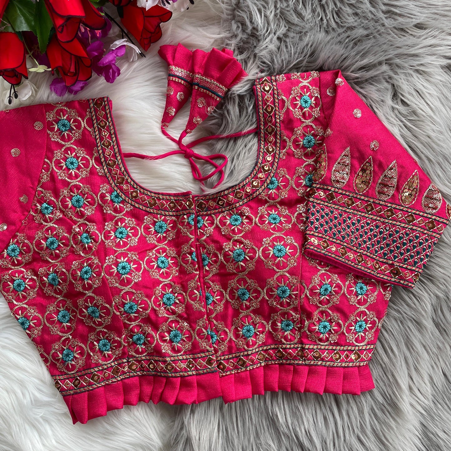 BRIDAL SPECIAL: Heavy Bridal Wedding Blouse