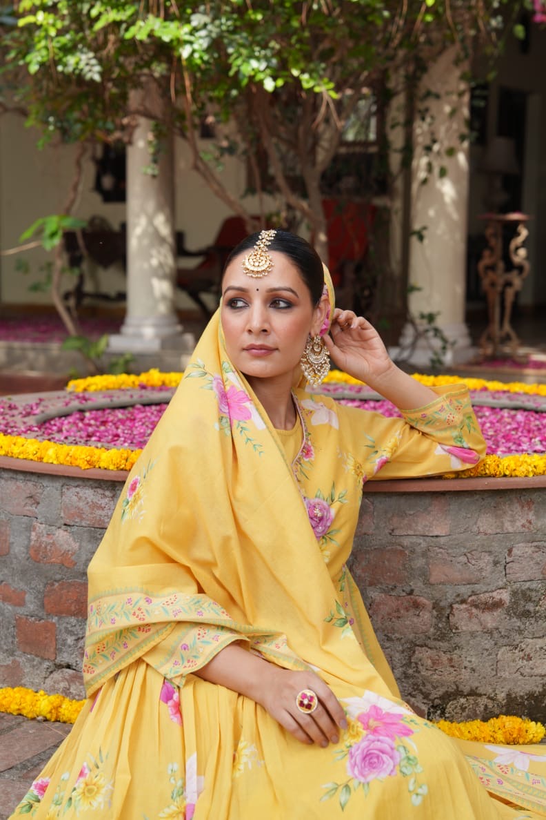 Indo-Western Anarkali Collection
