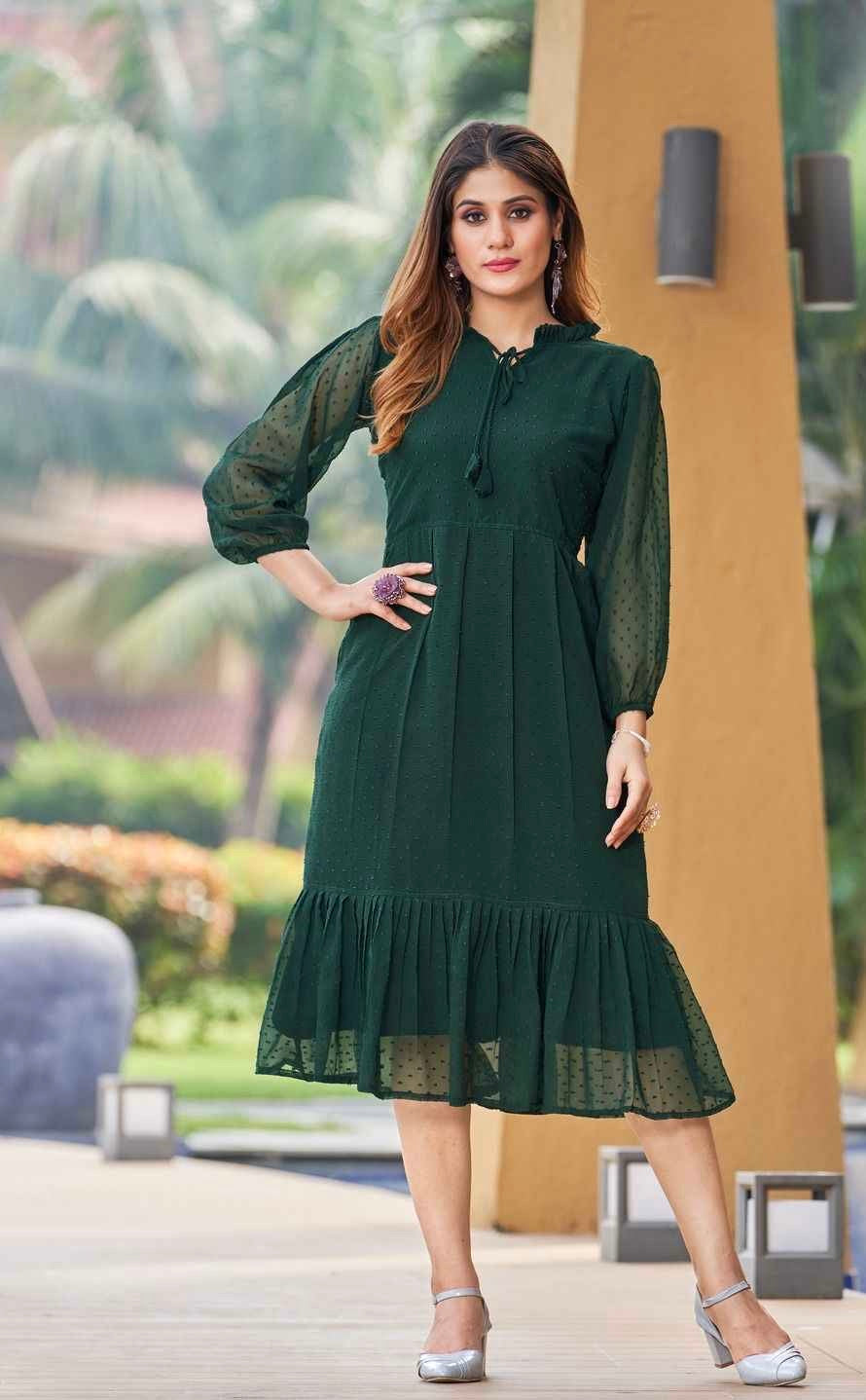 Charming Georgette Kurtis