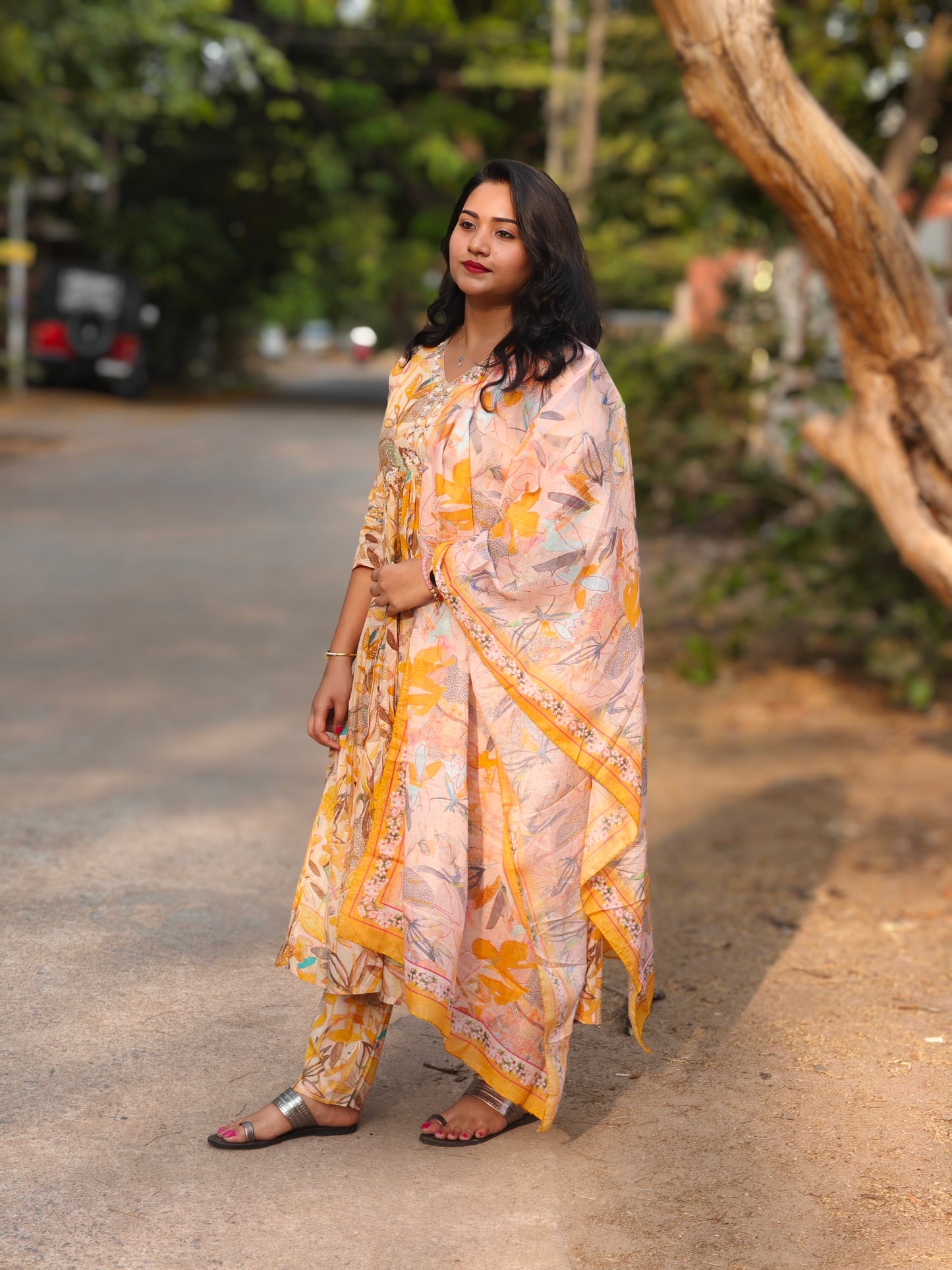 Elegance Redefined: Luxurious Alia Cut Suit for the Modern Woman