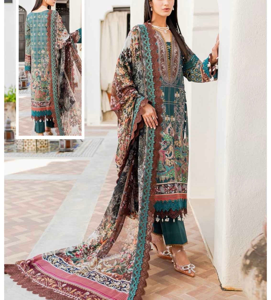 Classy Luxury Designer Dress Material