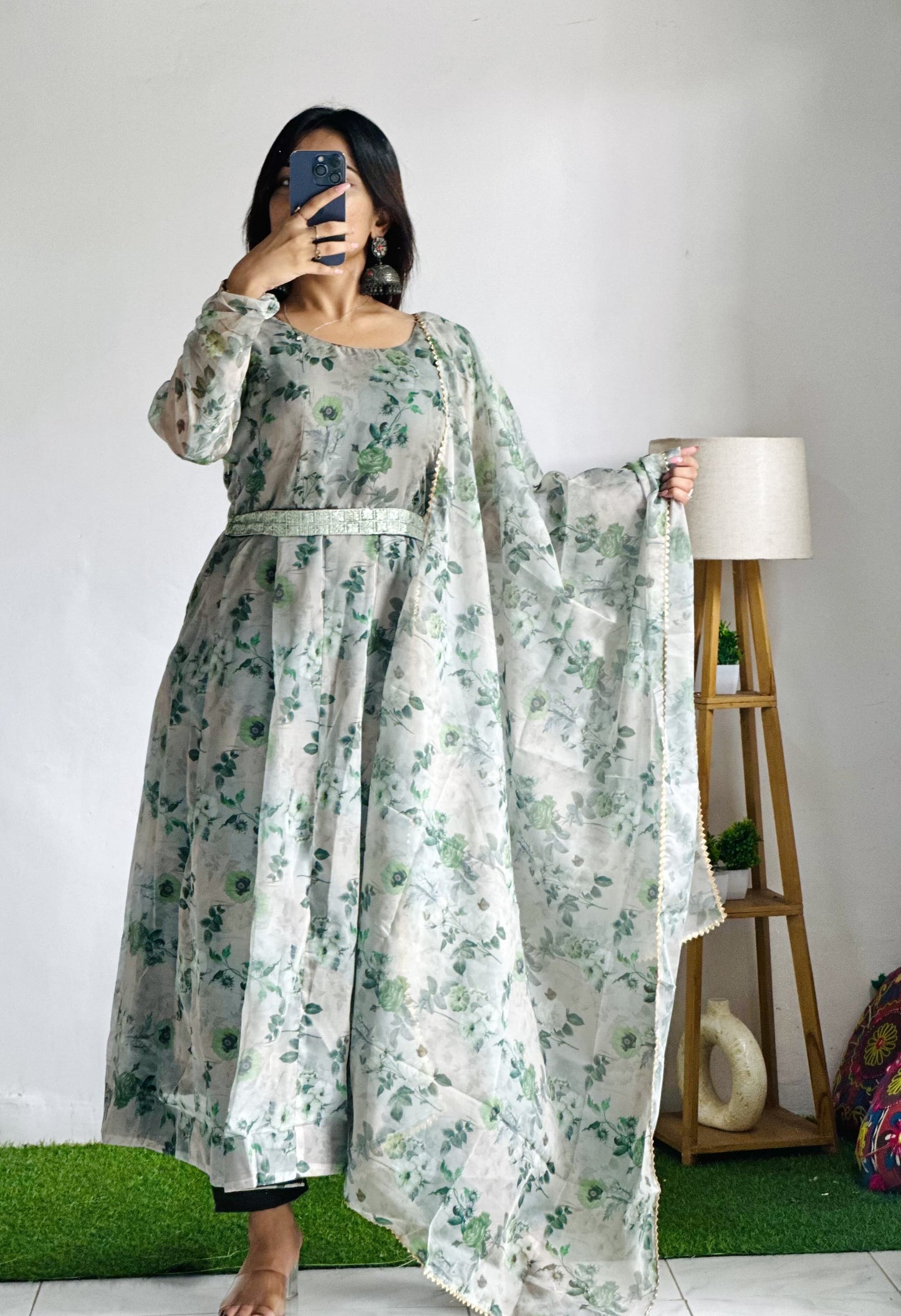 New Organza Suit Set