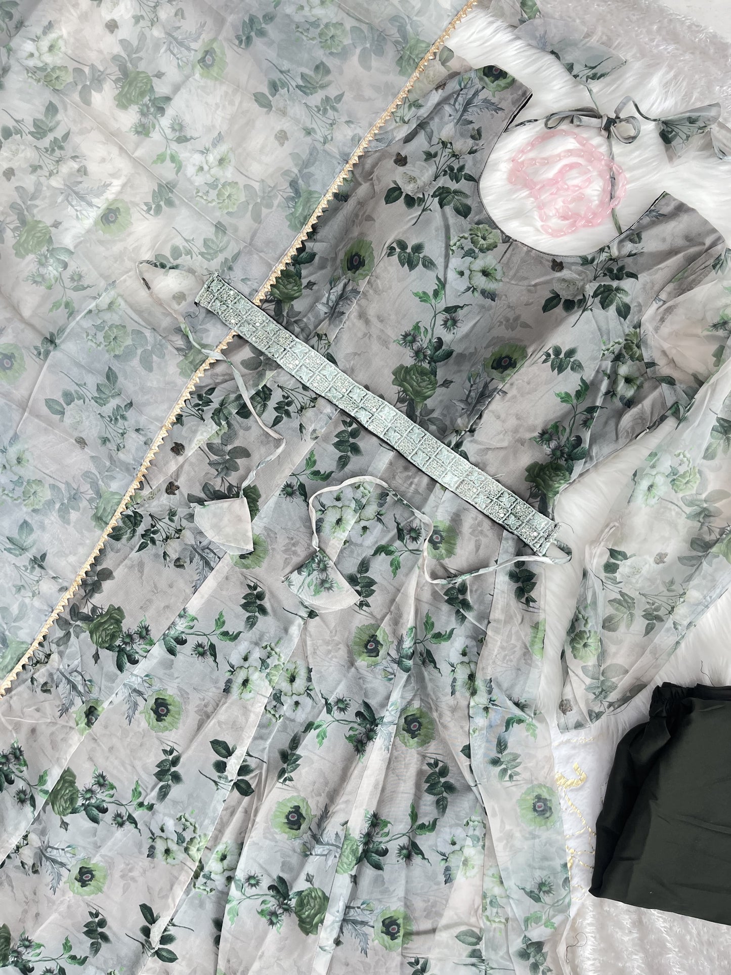 New Organza Suit Set