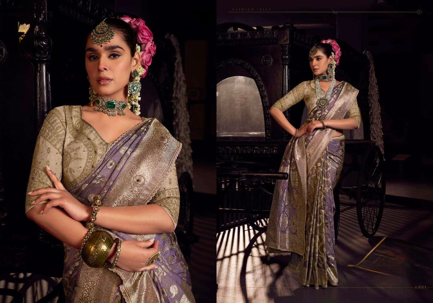 Premium viscose silk sarees