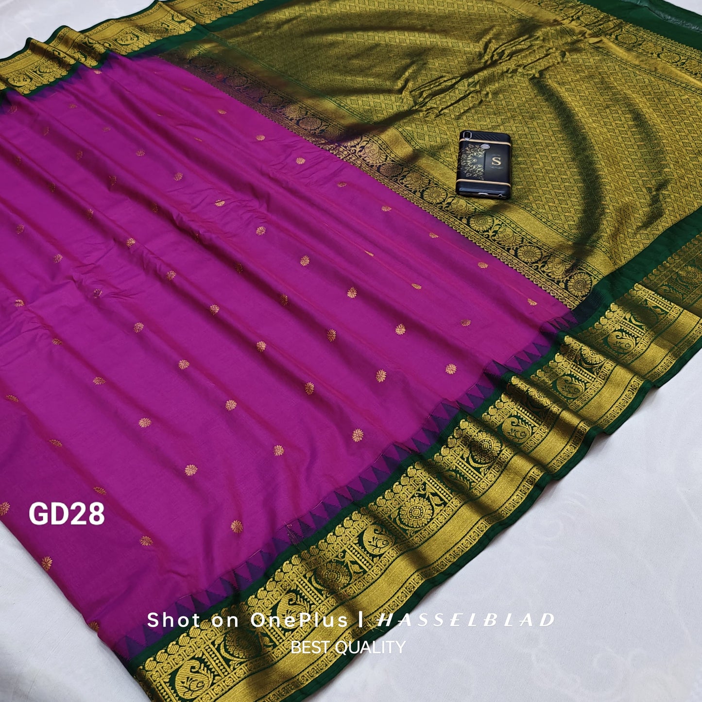 Timeless Elegance: Premium Quality Gadwal Silk 80/20 Saree Collection