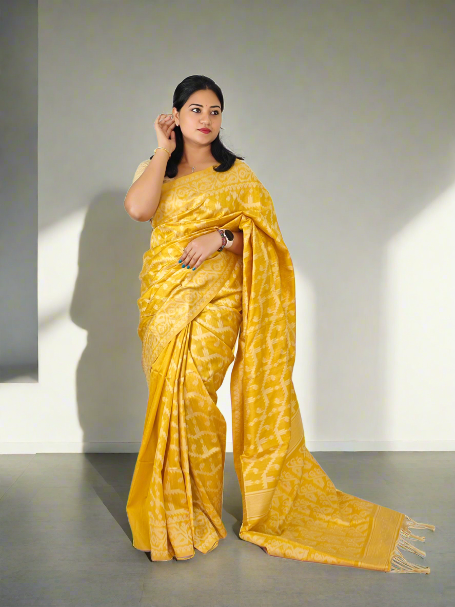 Silken Elegance Banglori Raw Silk