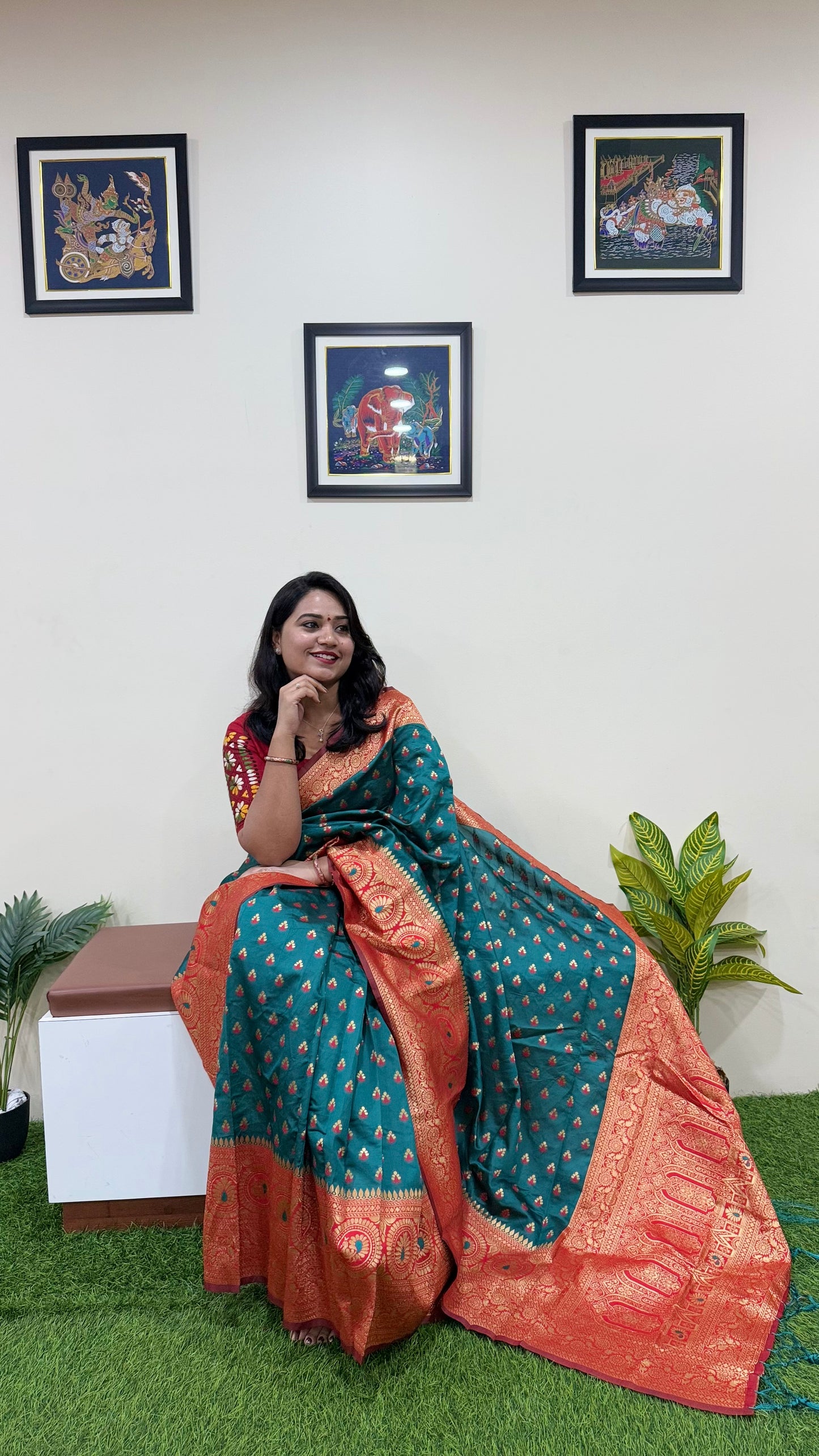 Banarasi Silk Blend Code 317