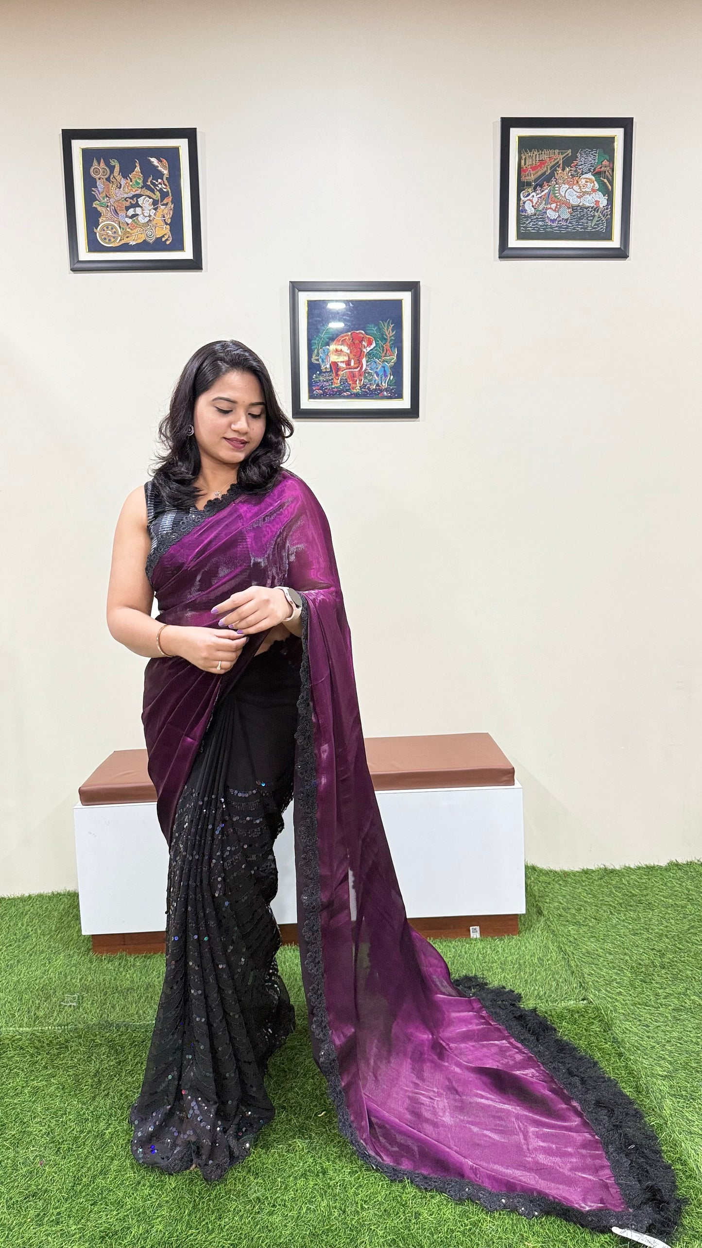 TFH Party Wear Saree