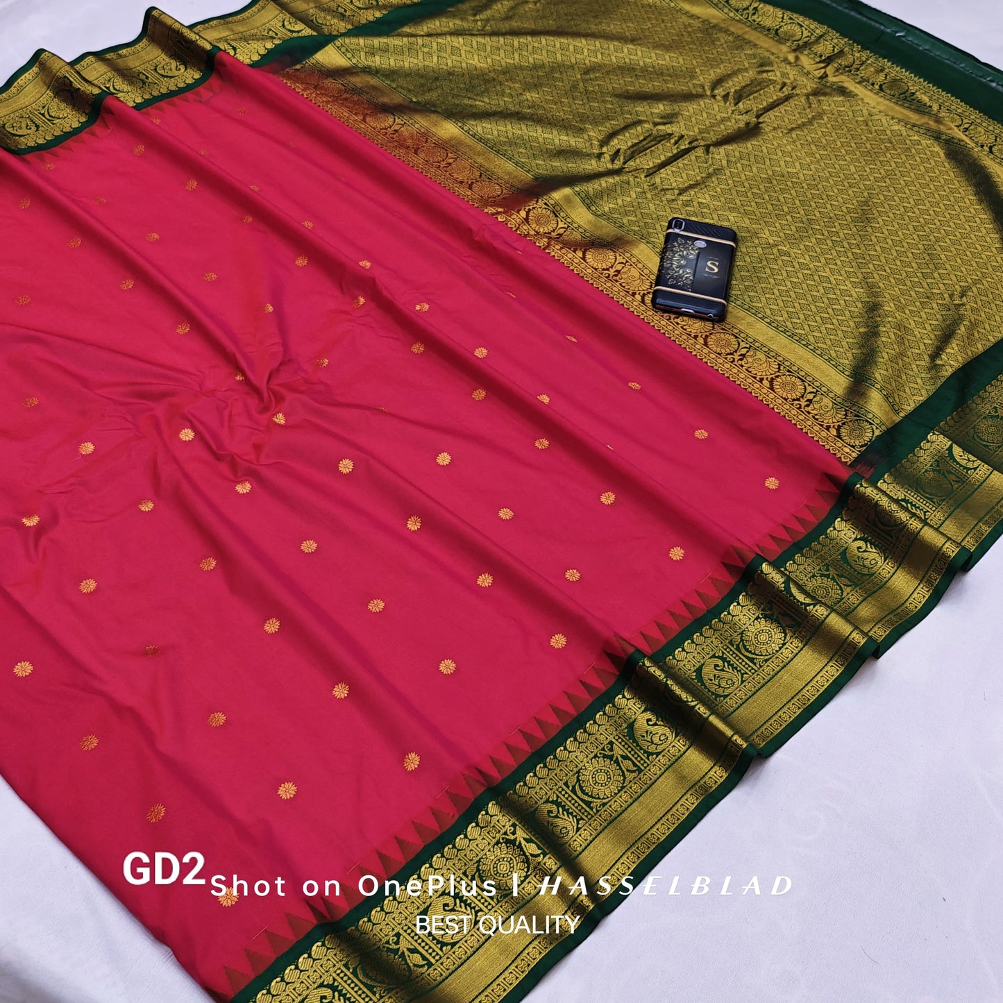 Timeless Elegance: Premium Quality Gadwal Silk 80/20 Saree Collection