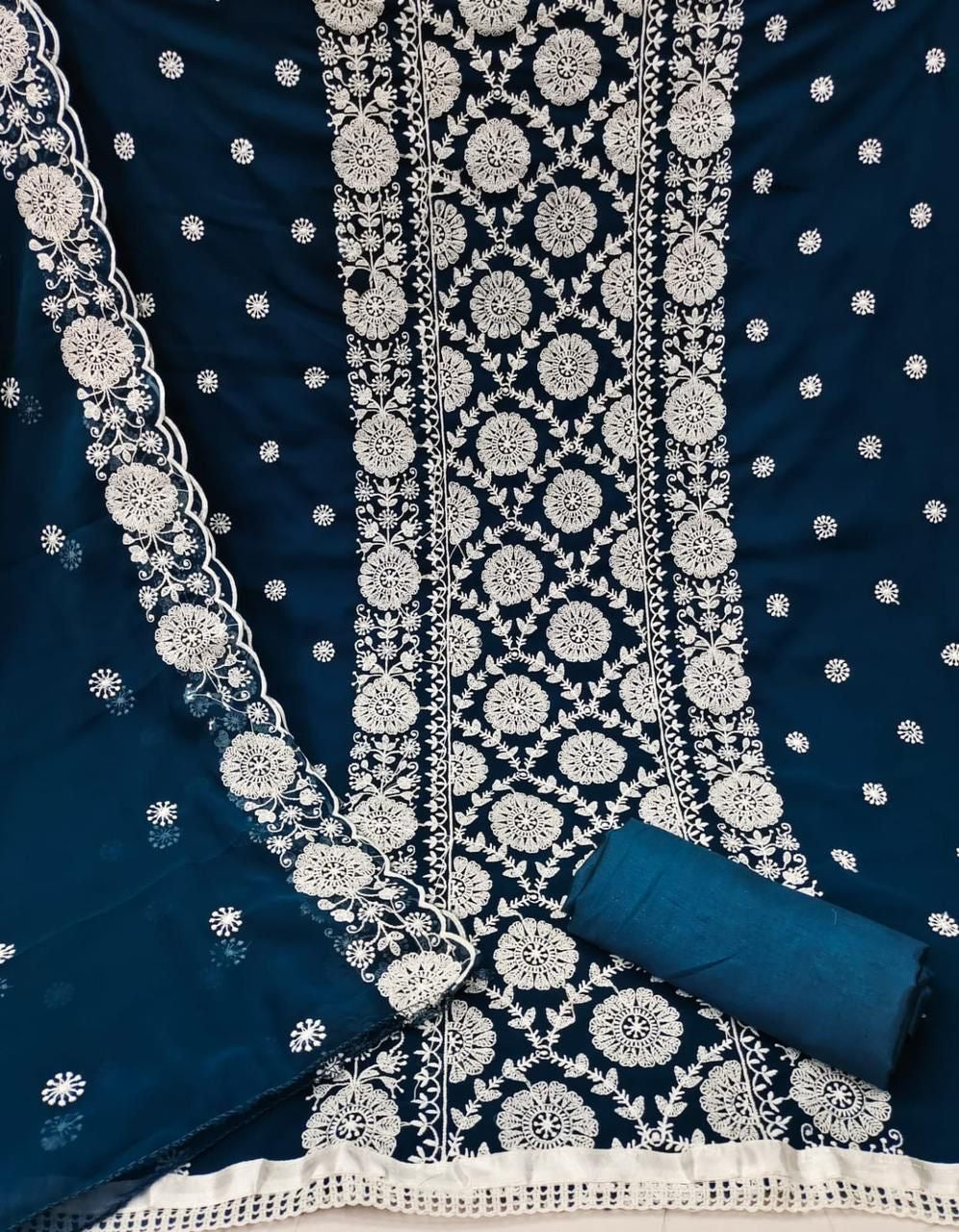 Georgette Unstitched Dress Material