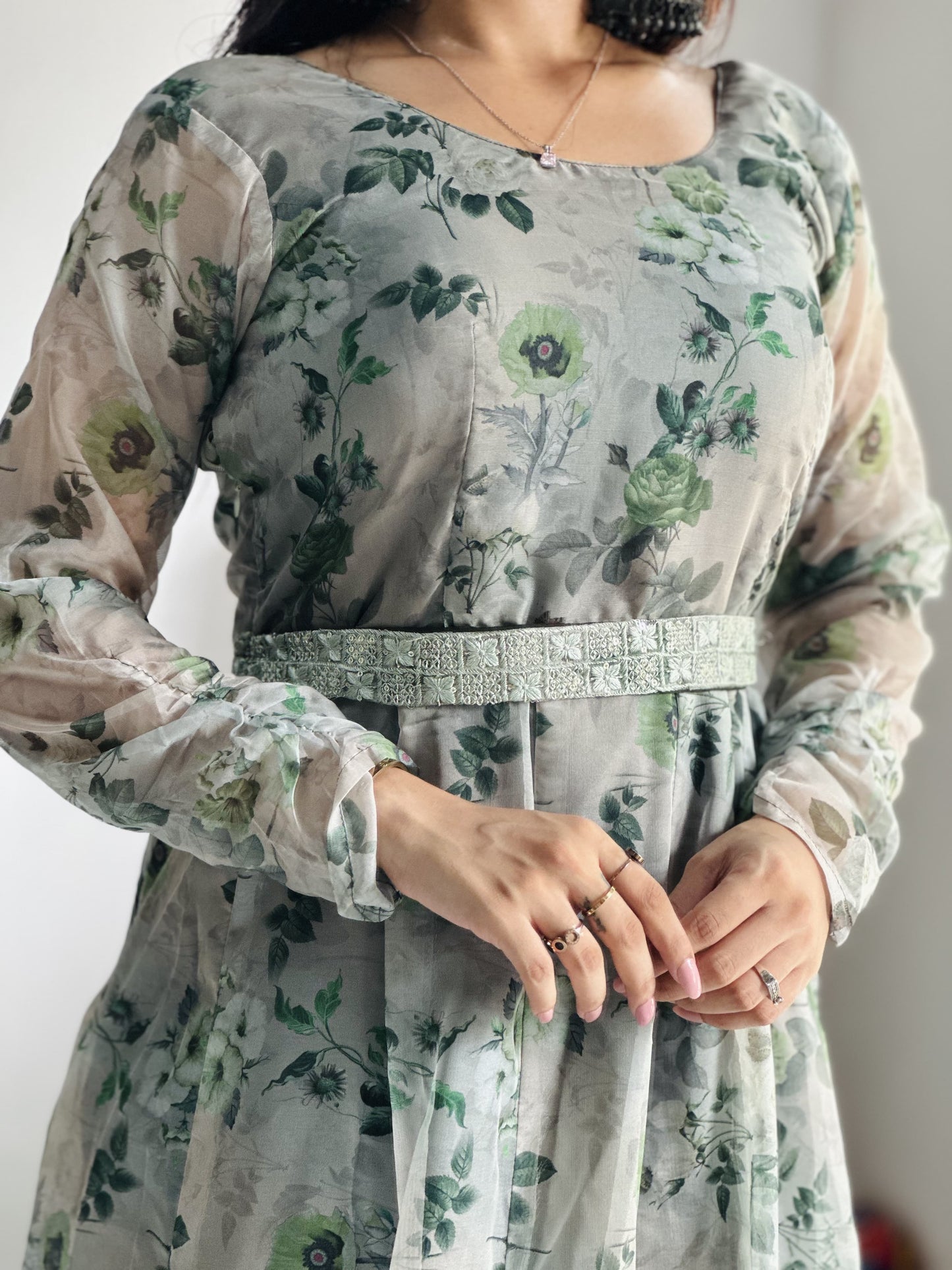 New Organza Suit Set