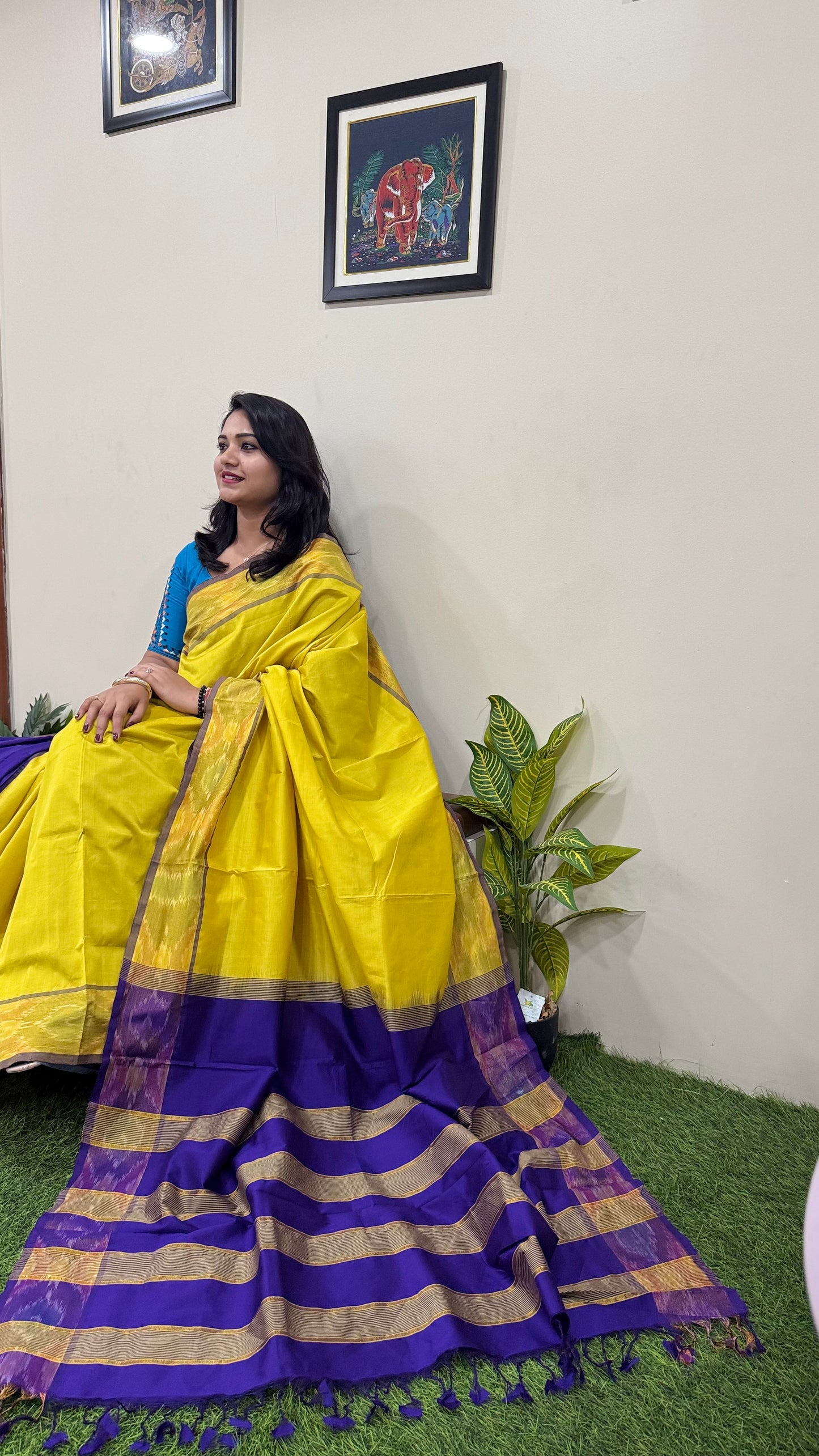 Highly Demanded Eye-Catching Venkatagiri Silk Cotton Sarees