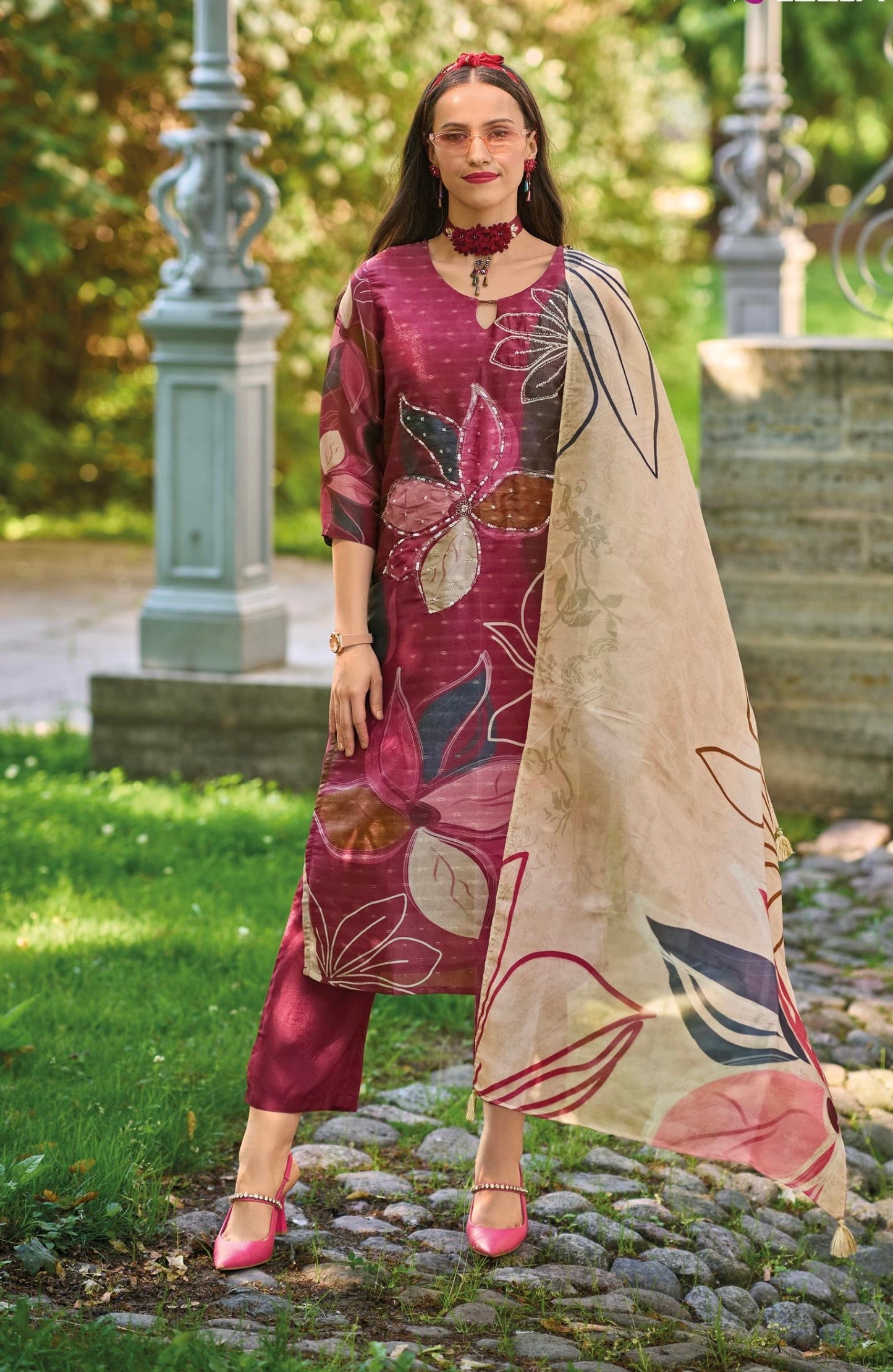 Lady Leela Presents: Rubiya - The Exclusive Shimmer Collection