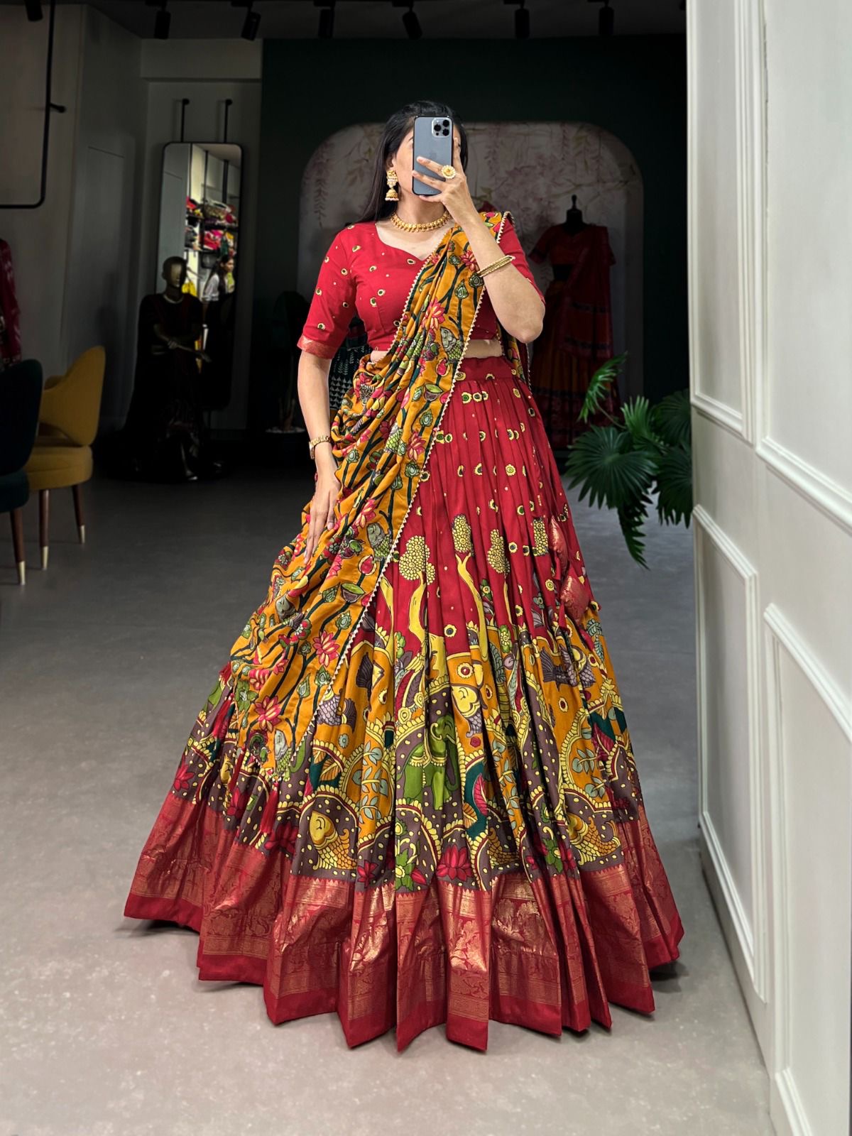 Exclusive Single Piece - ₹1050 Pure Dola Silk Chaniya Choli