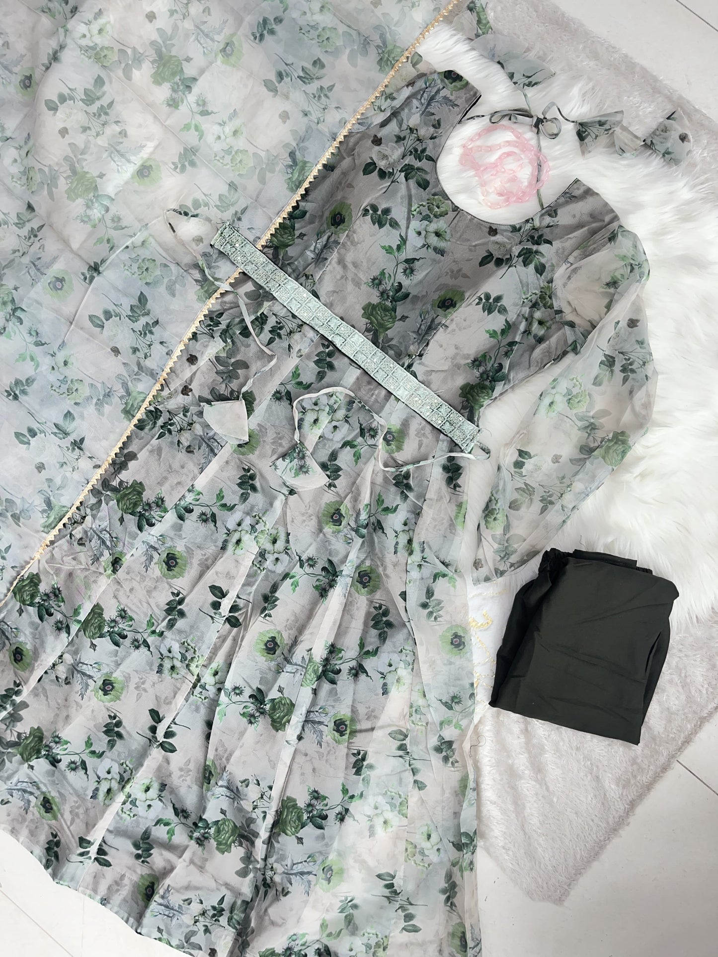 New Organza Suit Set