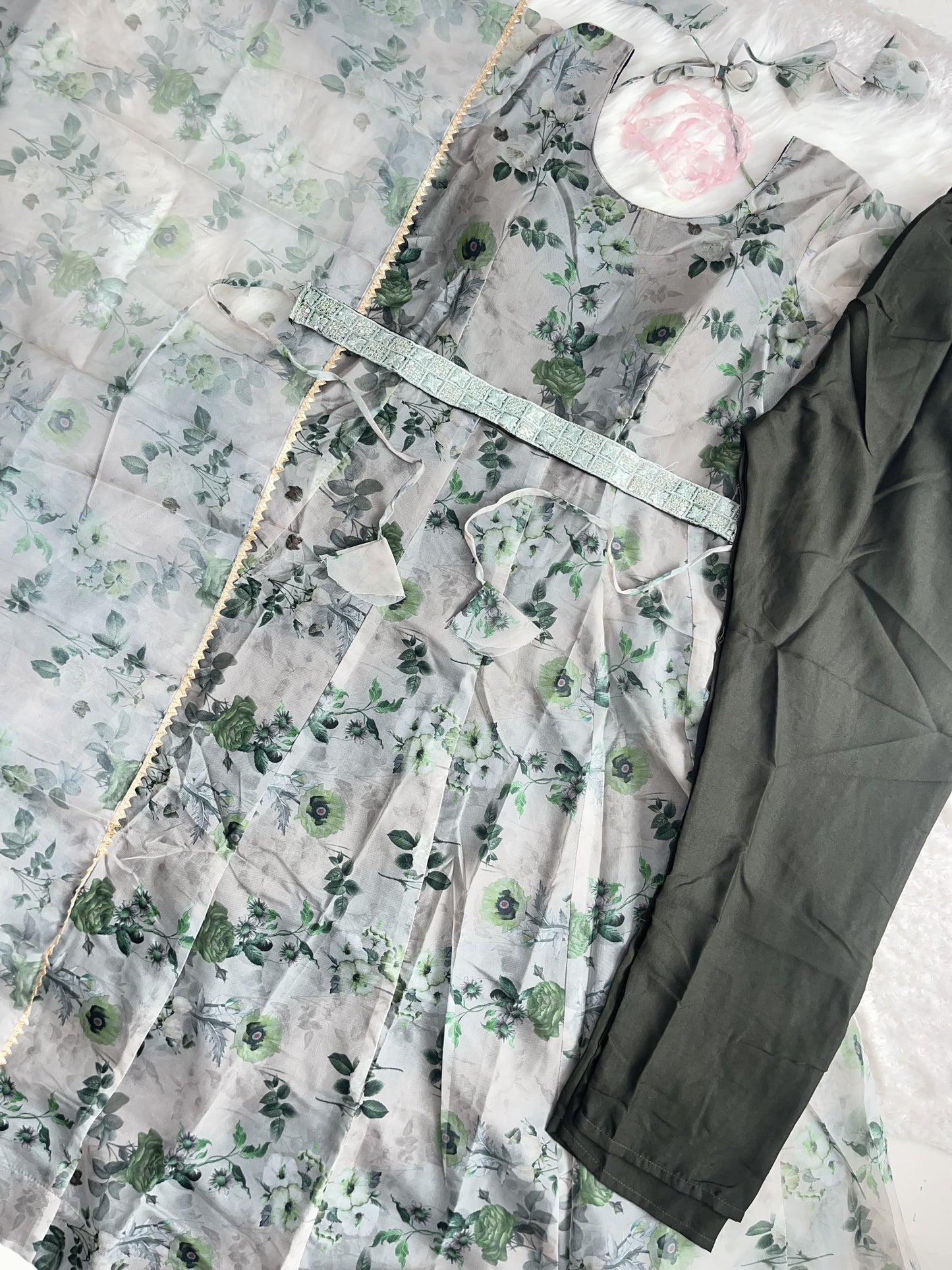 New Organza Suit Set