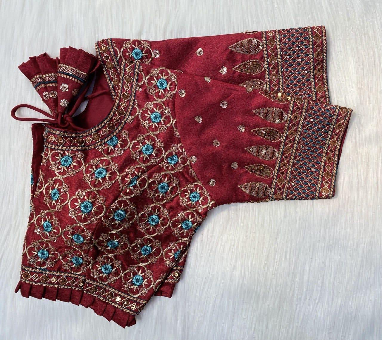 BRIDAL SPECIAL: Heavy Bridal Wedding Blouse