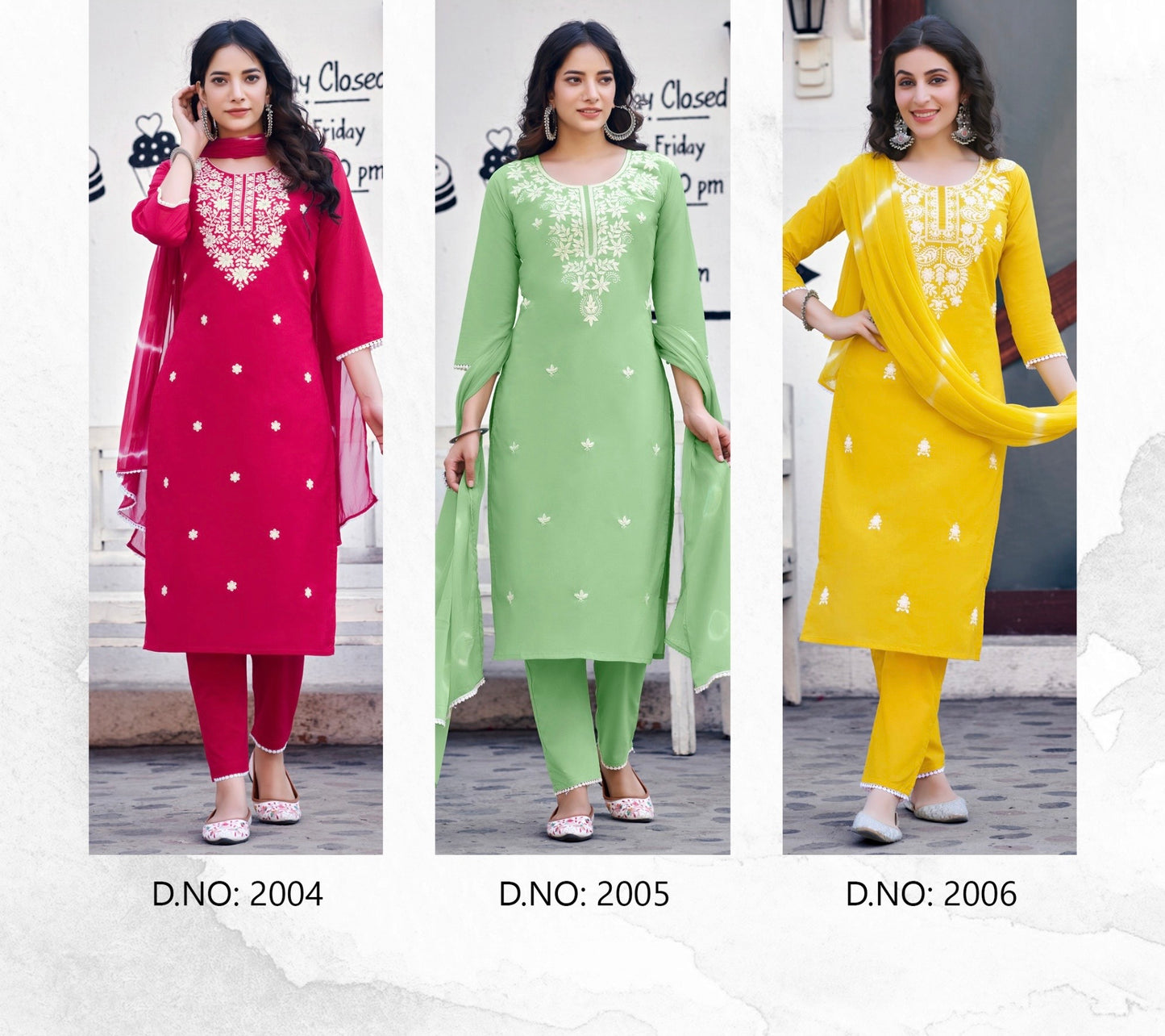 PURE COTTON ELEGANCE KURTI PANT WITH DUPATTA