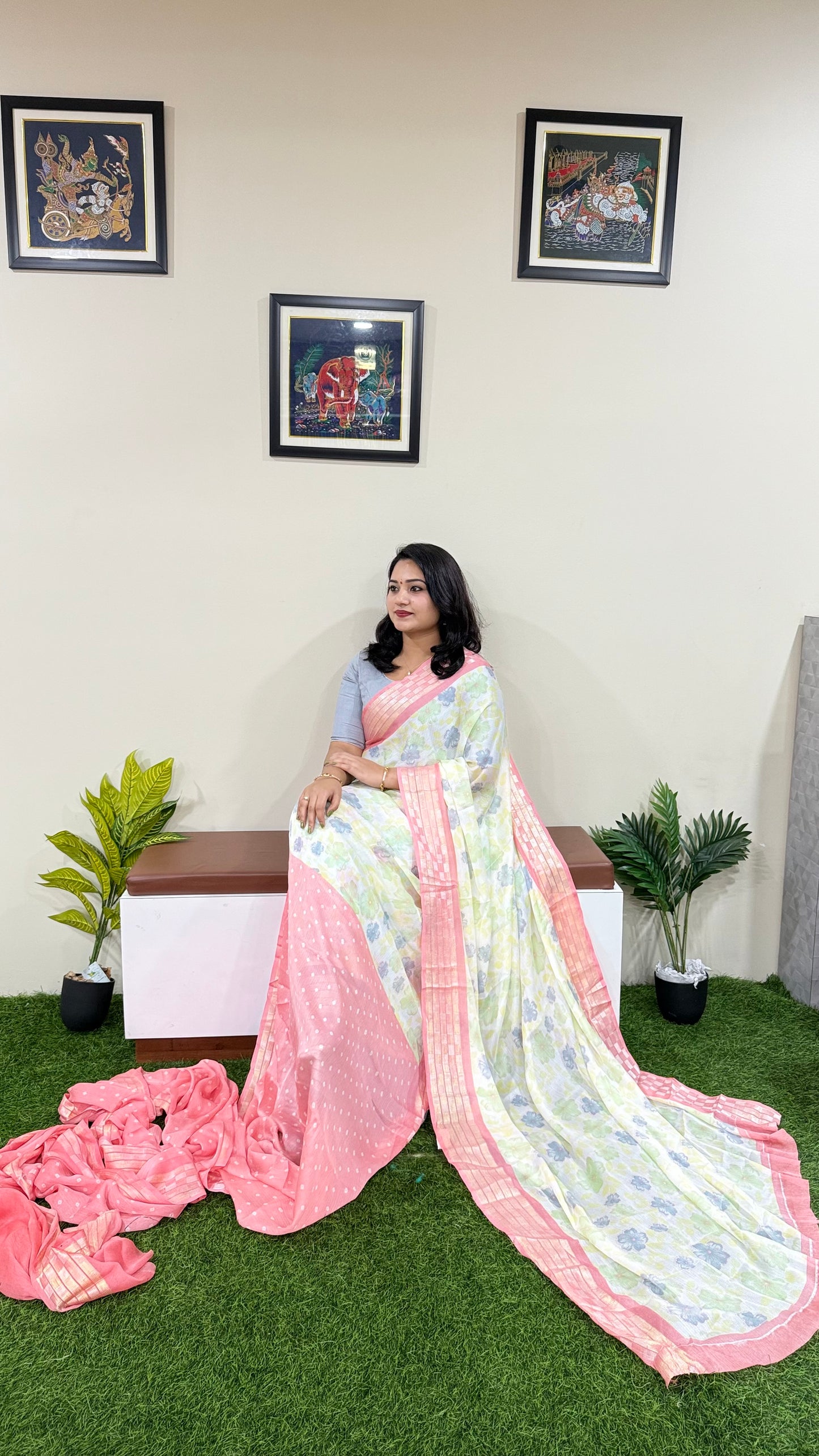 STAVAN Presents: AAVI - Pure Jari Chiffon