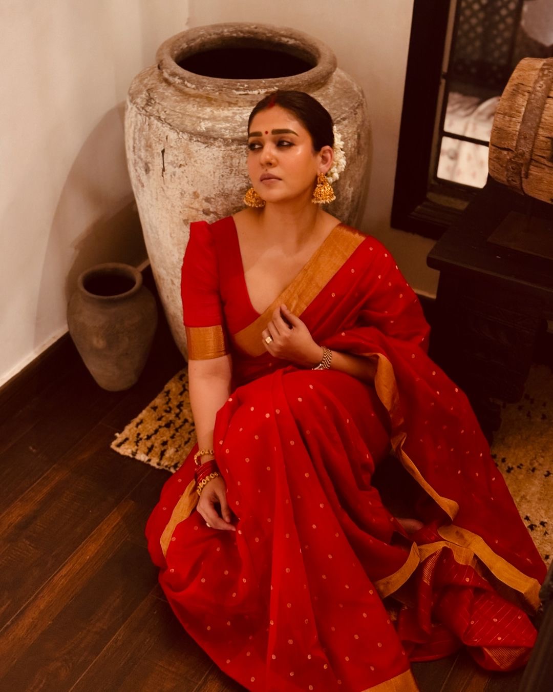 Banarasi Dyeable Soft Silk Saree with Zari Booti Weaving for Women – Festive Wear