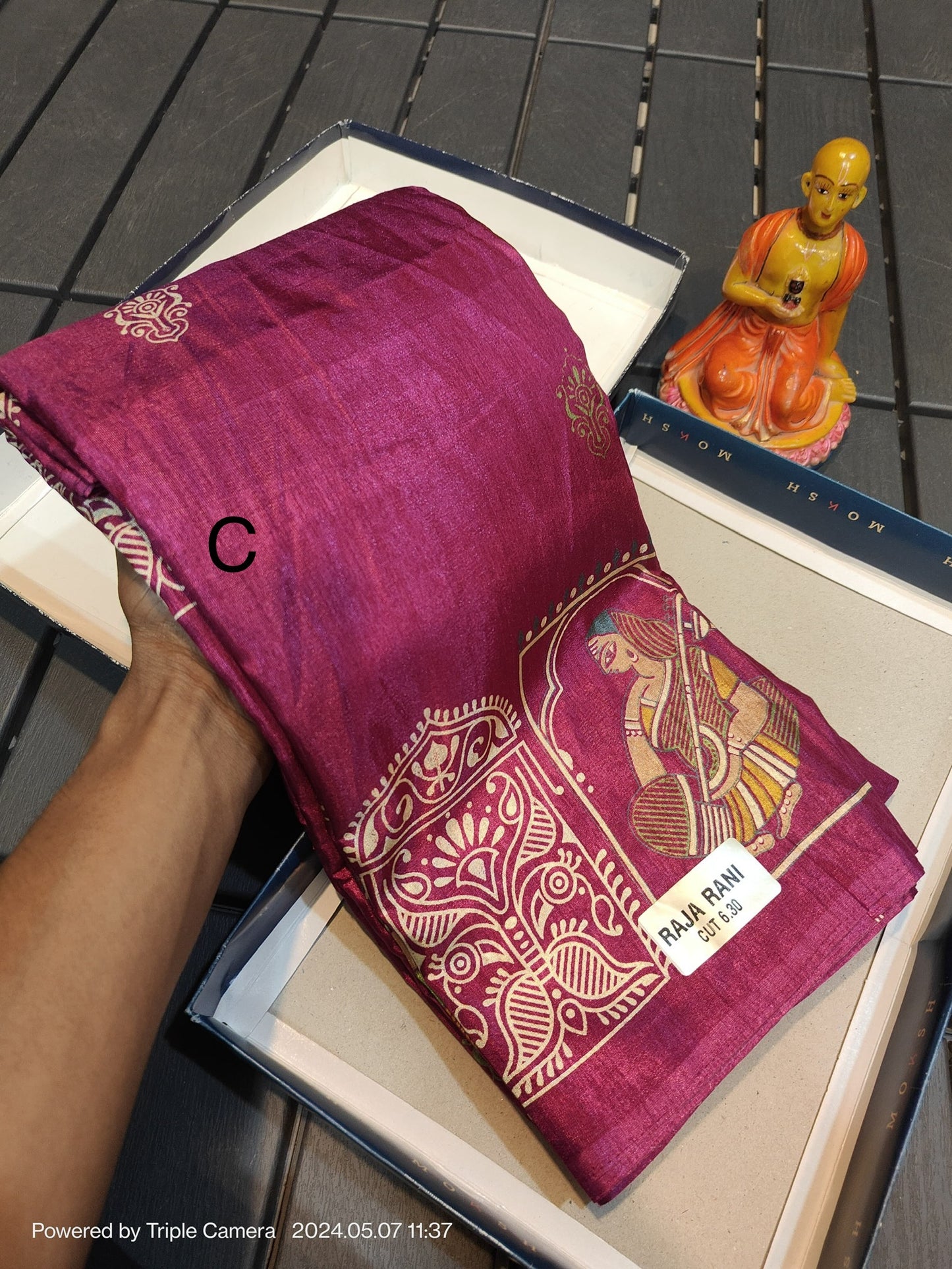 Elegance Redefined: Semi Tussar Silk Saree with Blouse Piece - Only INR 999
