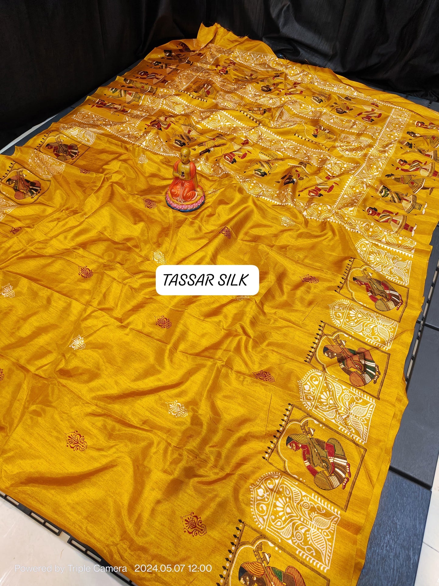 Elegance Redefined: Semi Tussar Silk Saree with Blouse Piece - Only INR 999