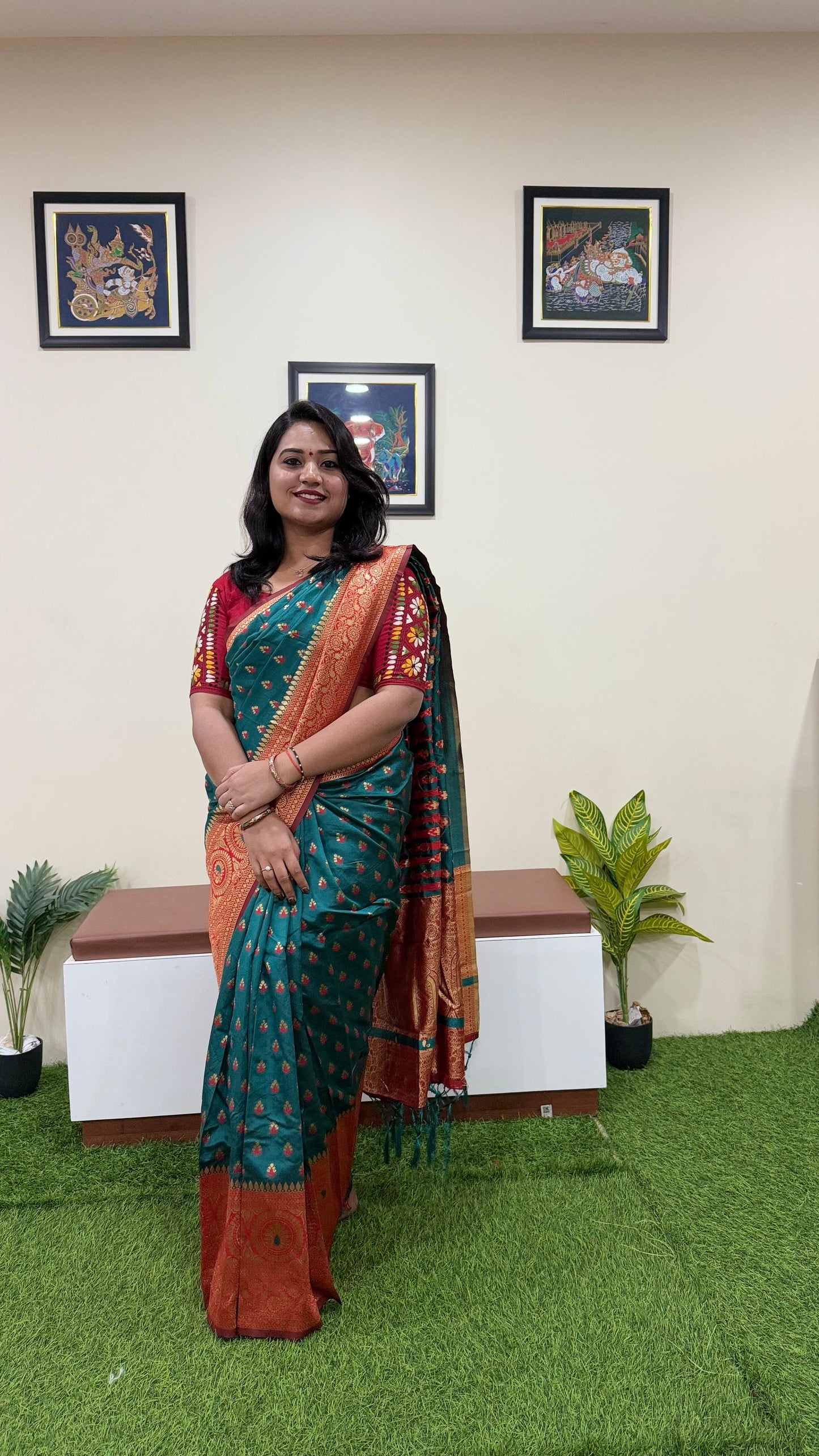 Banarasi Silk Blend Code 317