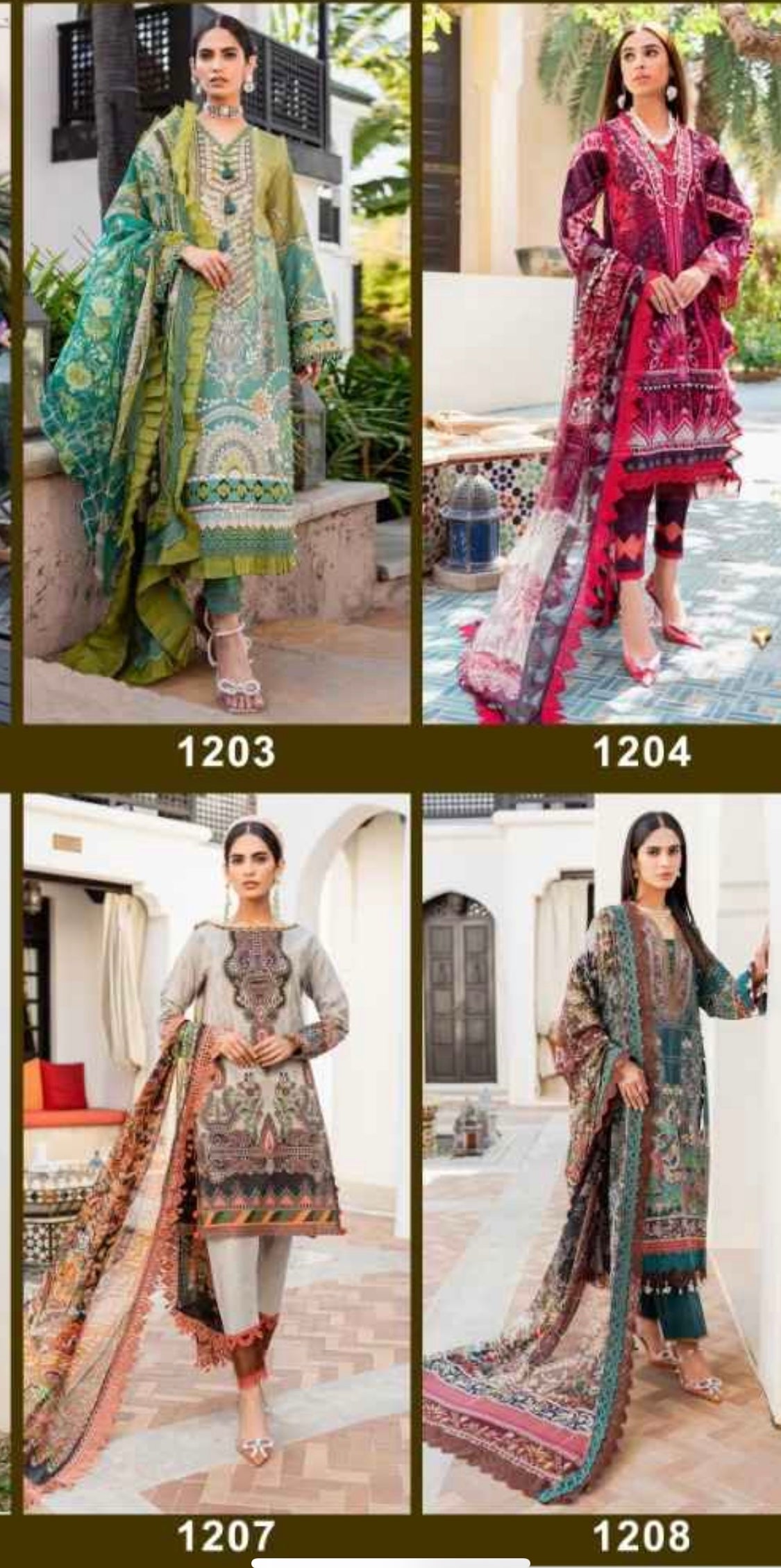 Classy Luxury Designer Dress Material