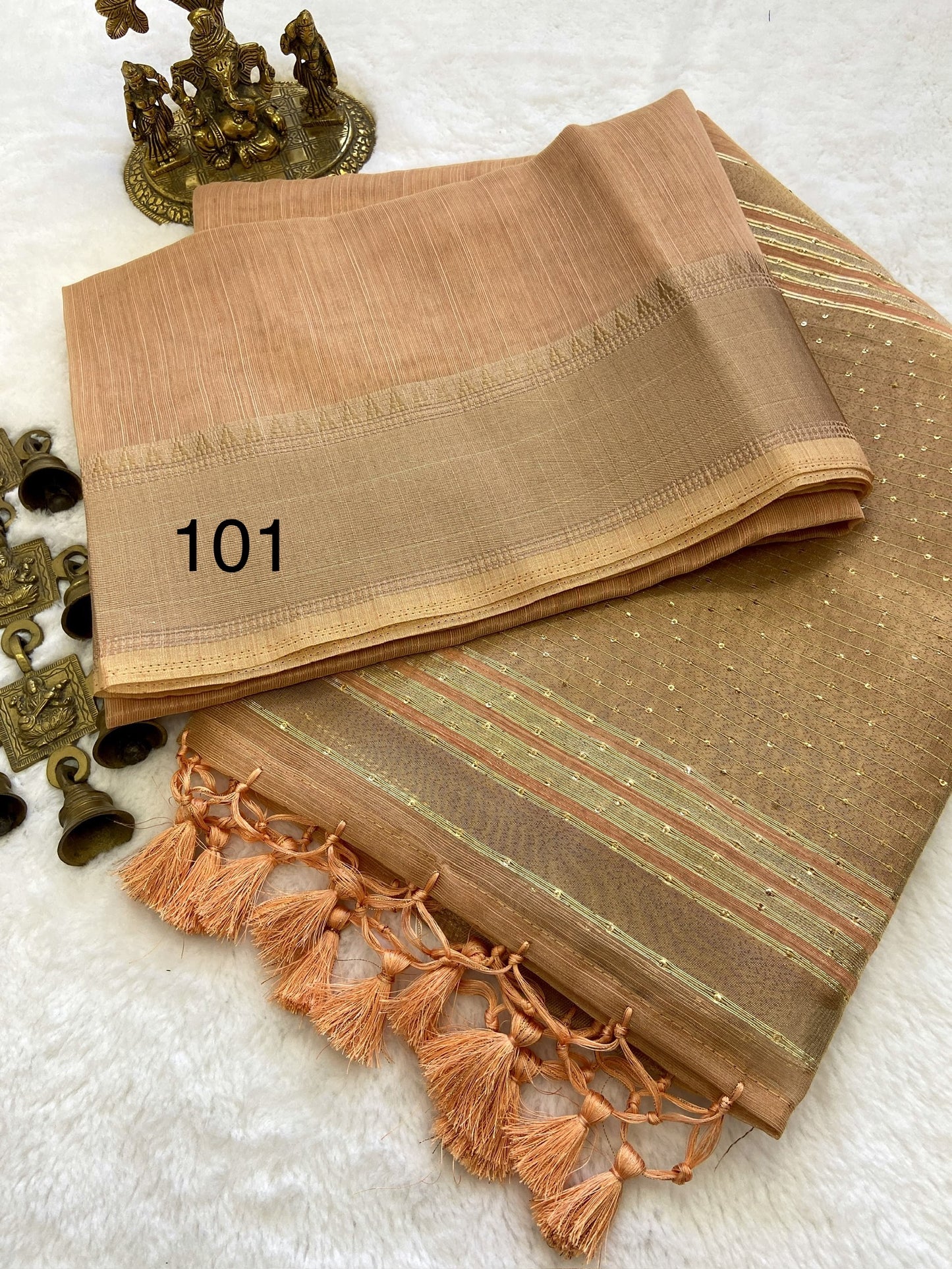 Gleaming Elegance Soft Banarasi Tissue Silk