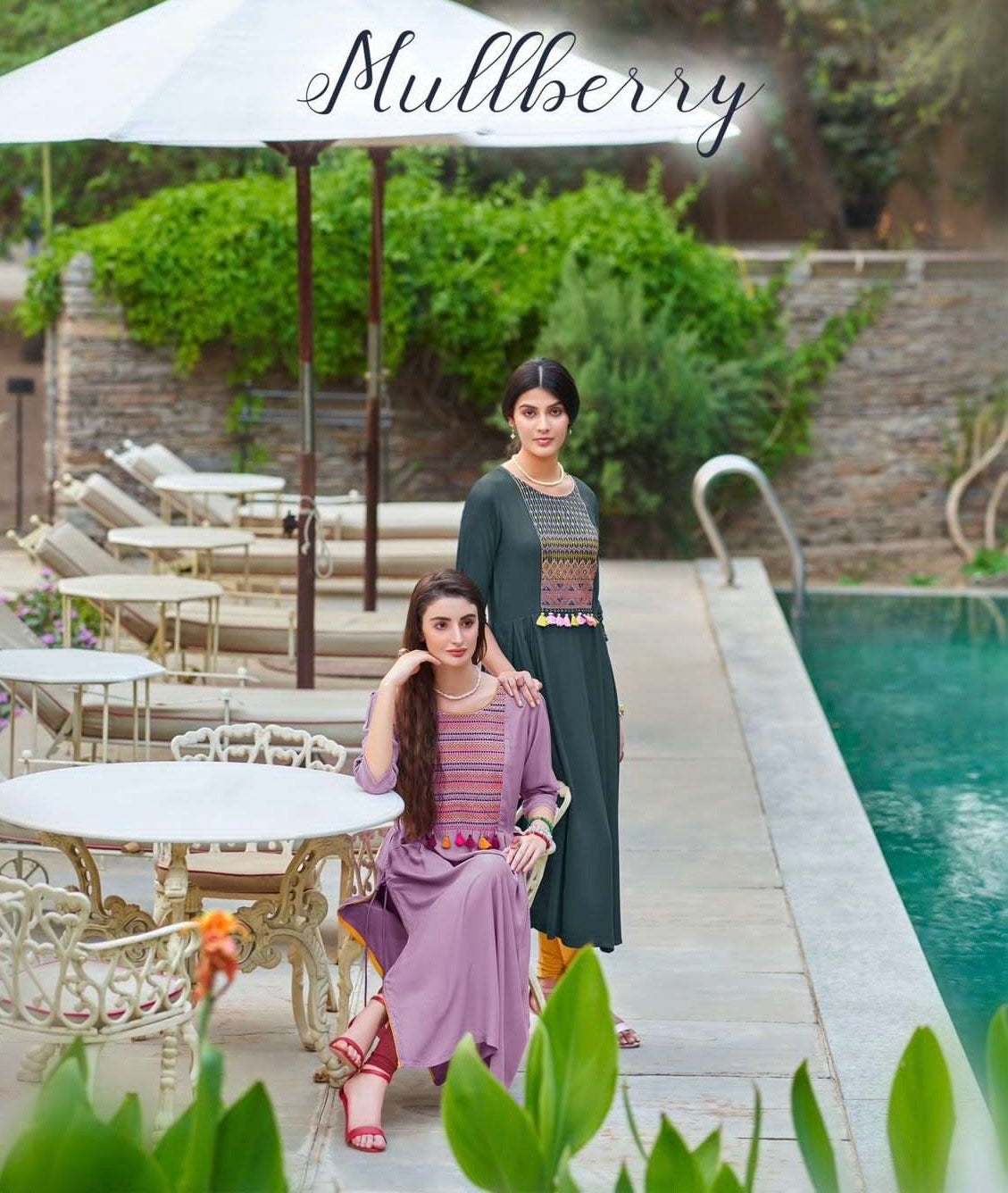 Mulberry Elegance Luxury Kurtis