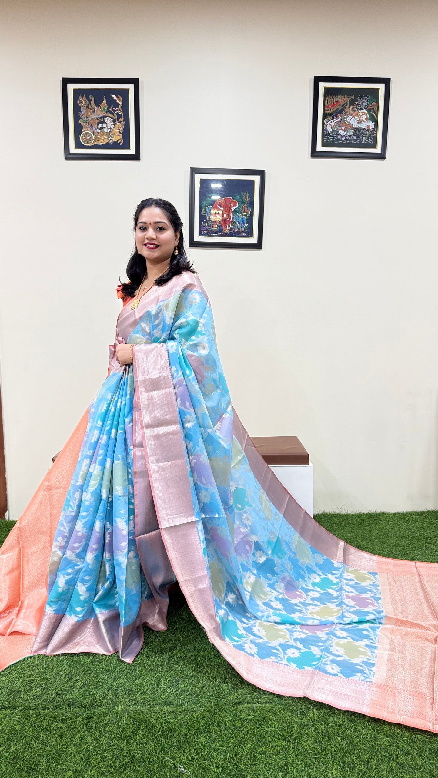 Banarasi Alfi Rangkat Silk – The Epitome of Elegance